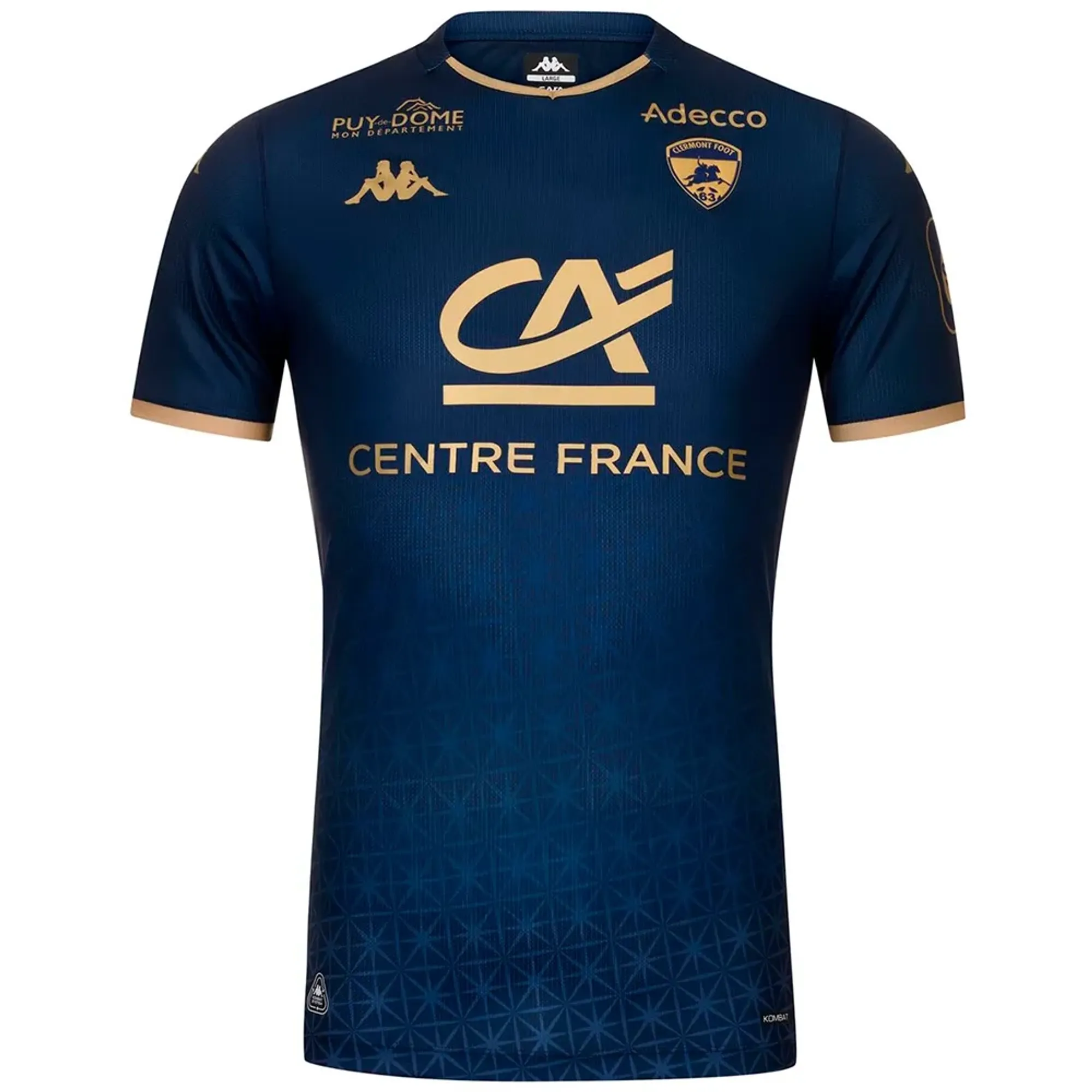 Kappa 2025-clermont Third Short Sleeve T-shirt