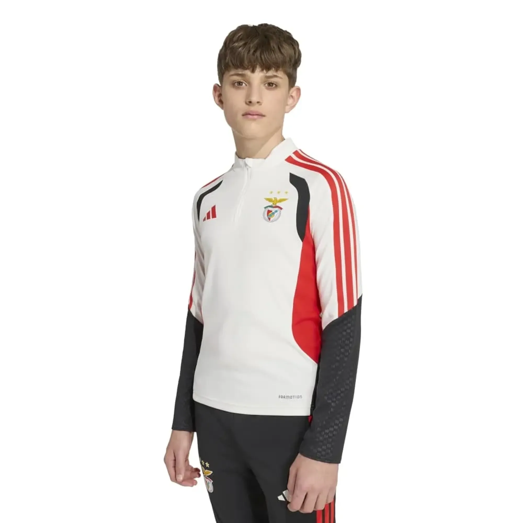 Adidas Benfica 26/27 Tiro Training Junior Half Zip Sweatshirt
