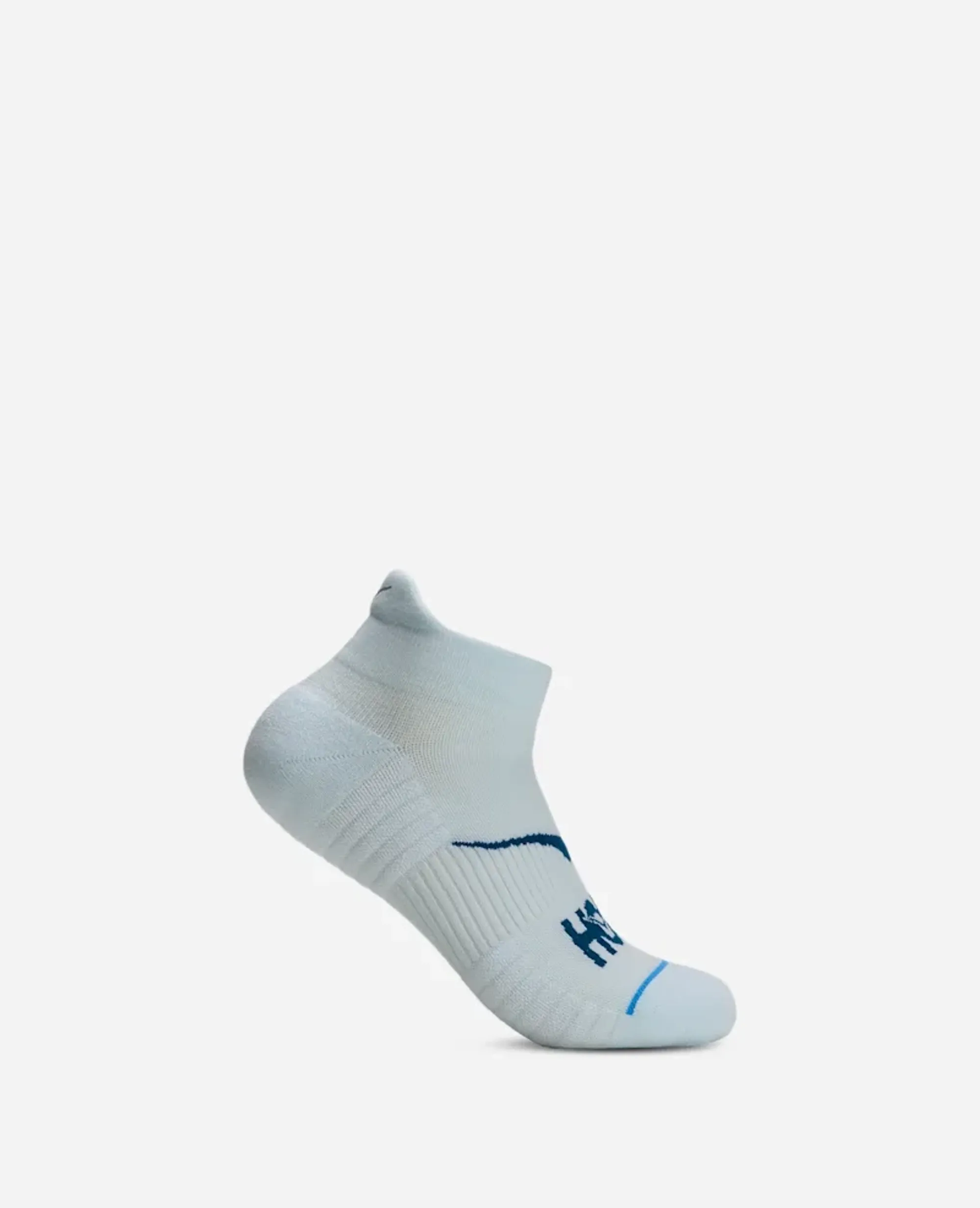 Hoka No-Show Run Sock In Glimmering Blue