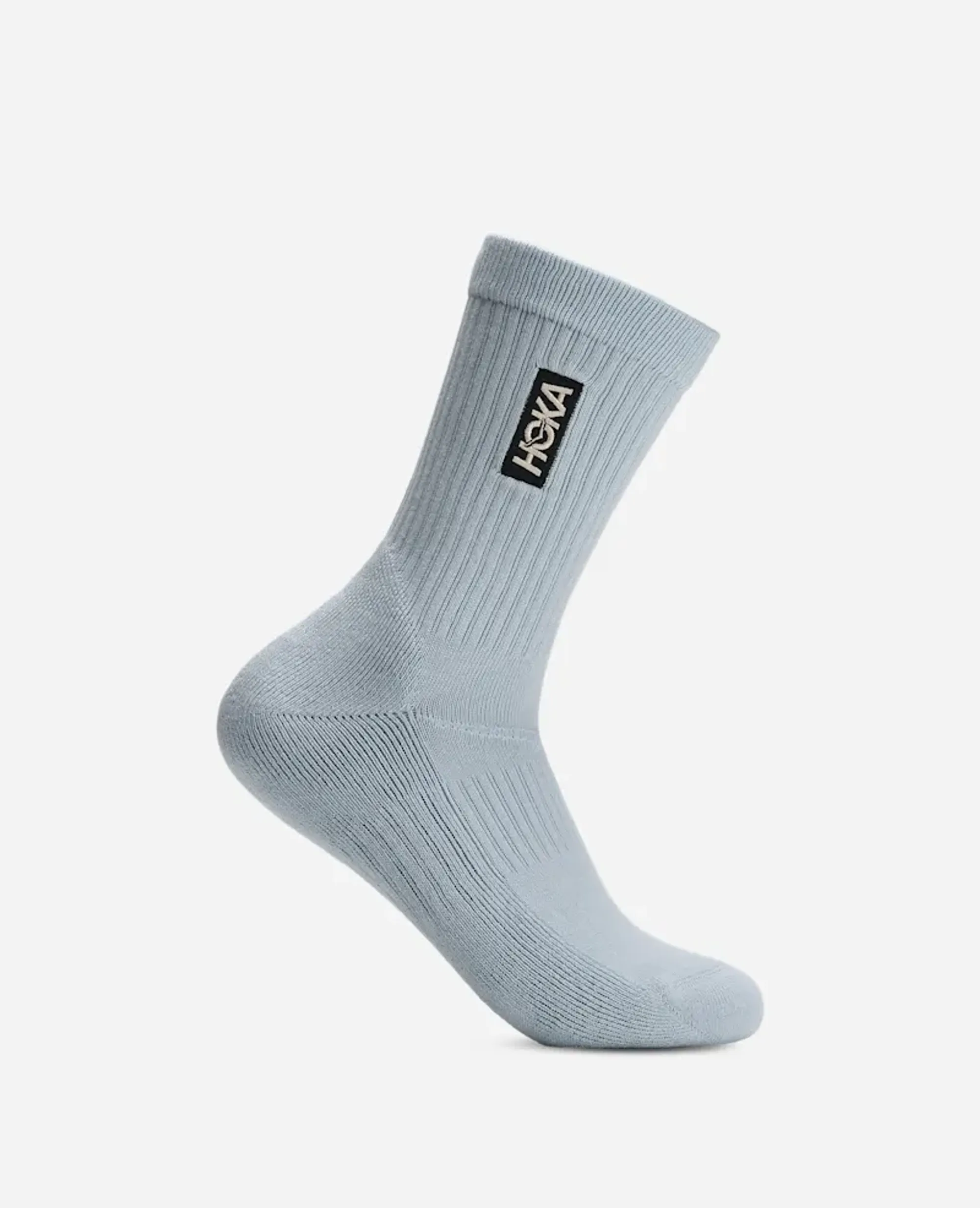 Hoka Lifestyle Crew Sock In Mineral Blue