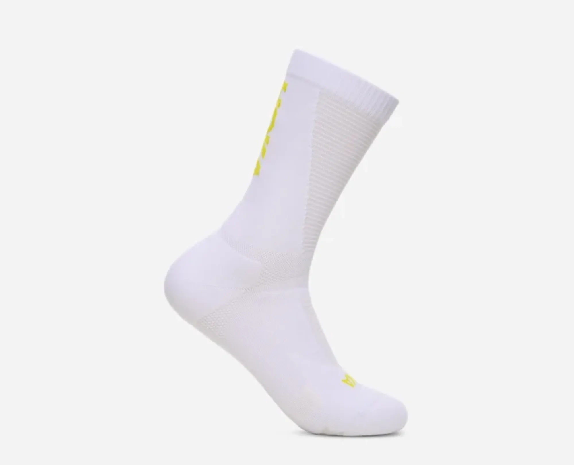 Hoka Race Day Crew Sock In White