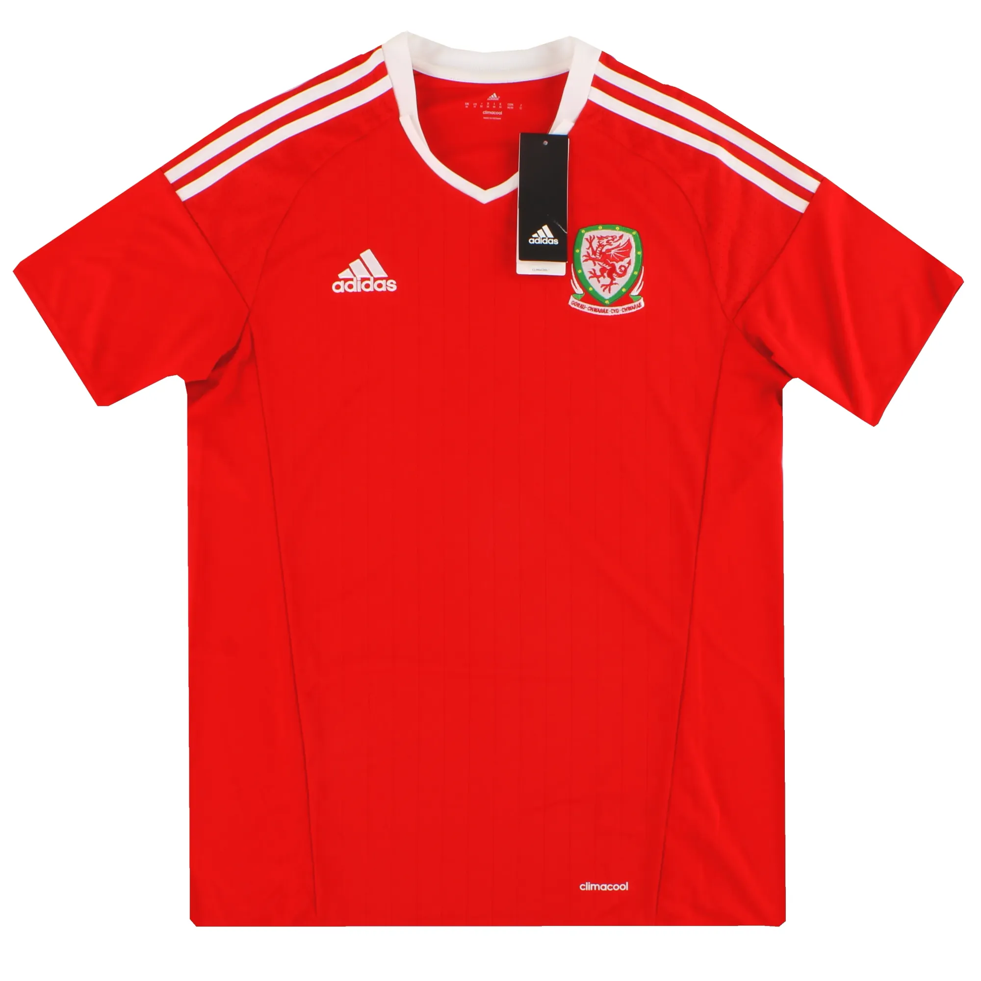 2016-17 Wales adidas Home Shirt *w/tags* M - Wales / w/tags 