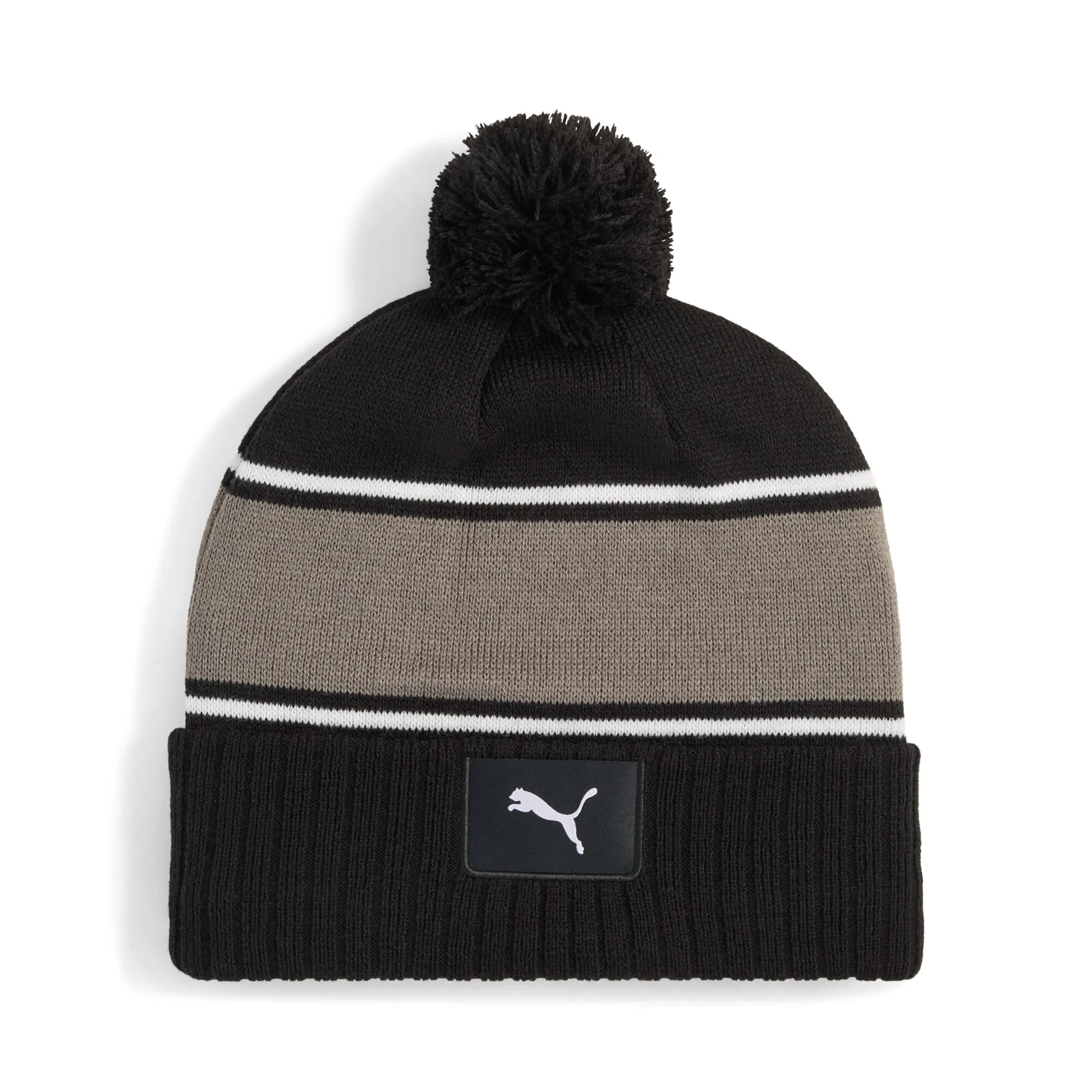 PUMA Sport Pom Beanie in Black