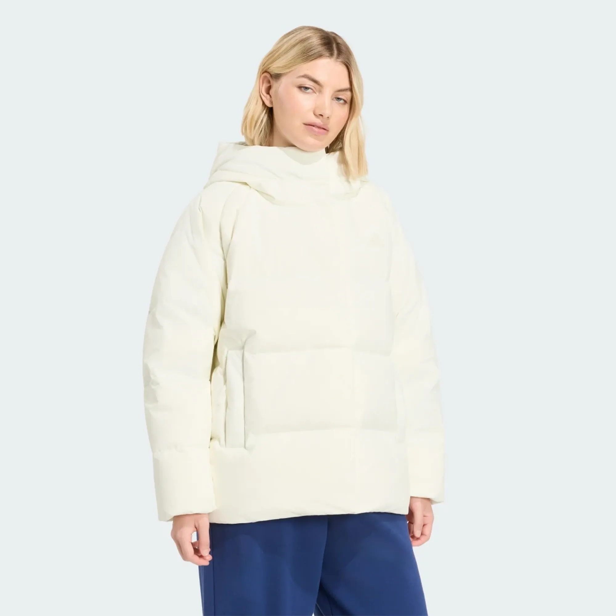 adidas HELIONIC DOWN PUFFER HOODED JACKET