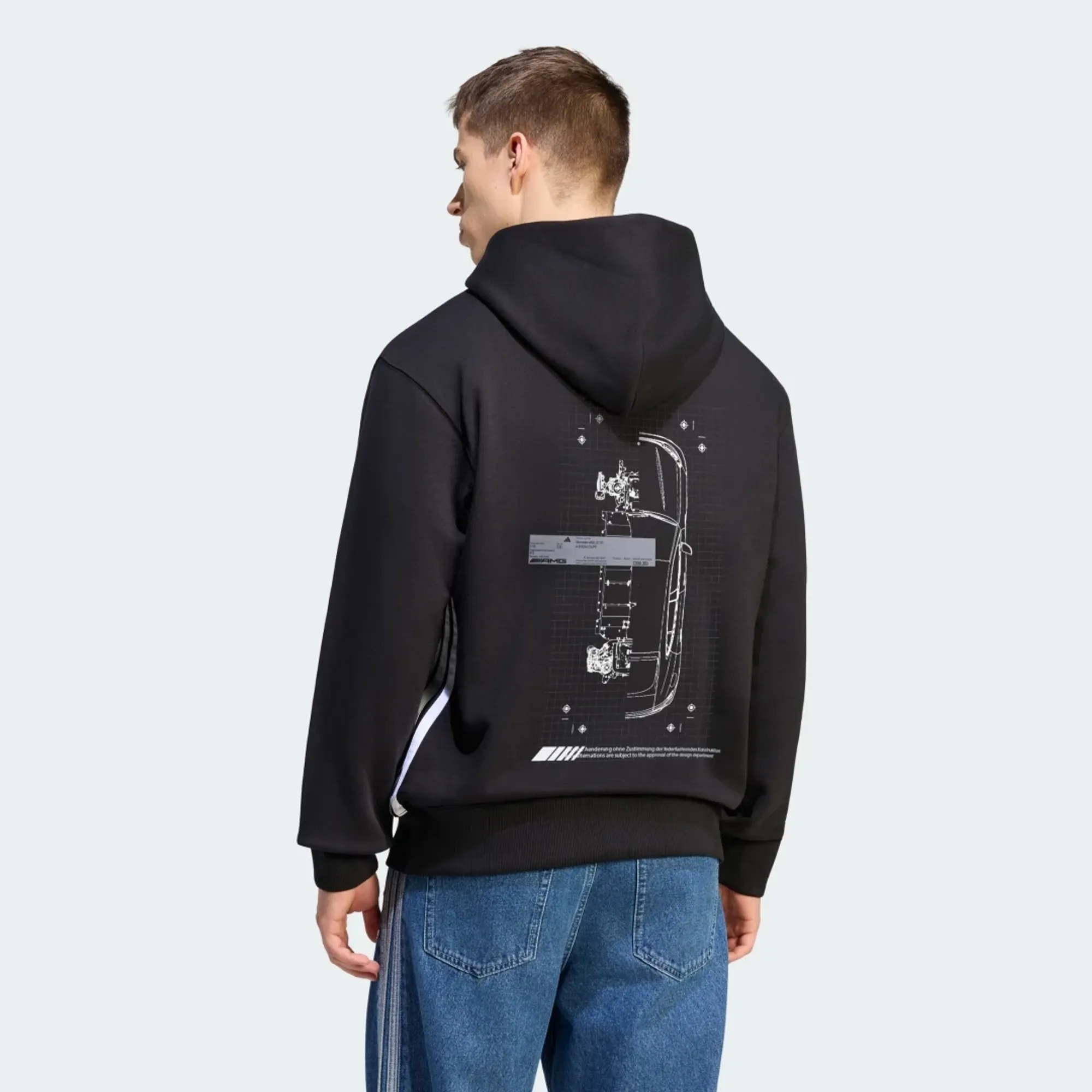 adidas AMG GRAPHIC HOODIE