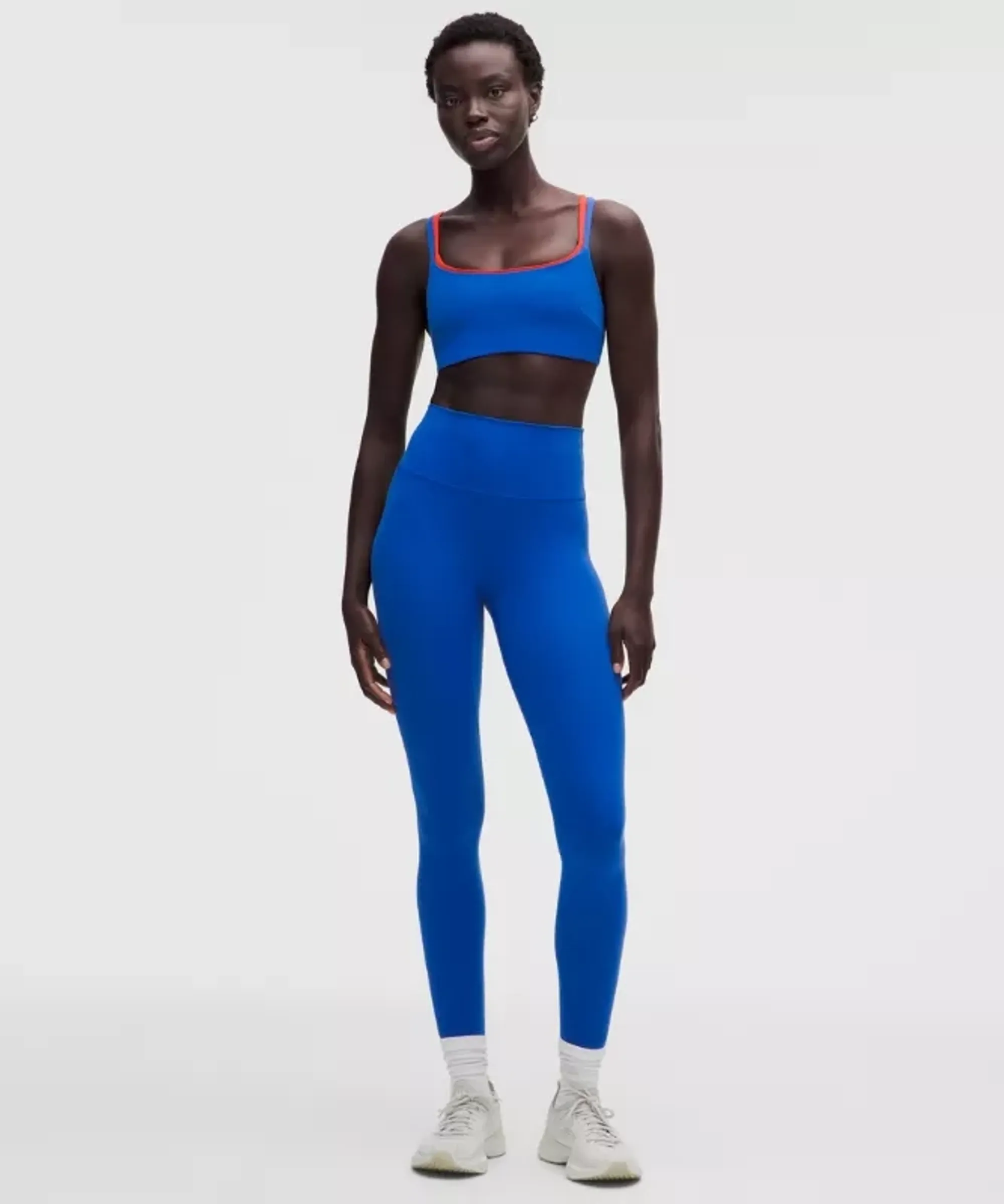 lululemon – Women's Wunder Train No Line High-Rise Tight Leggings – 28" – Color Blue – Size 4