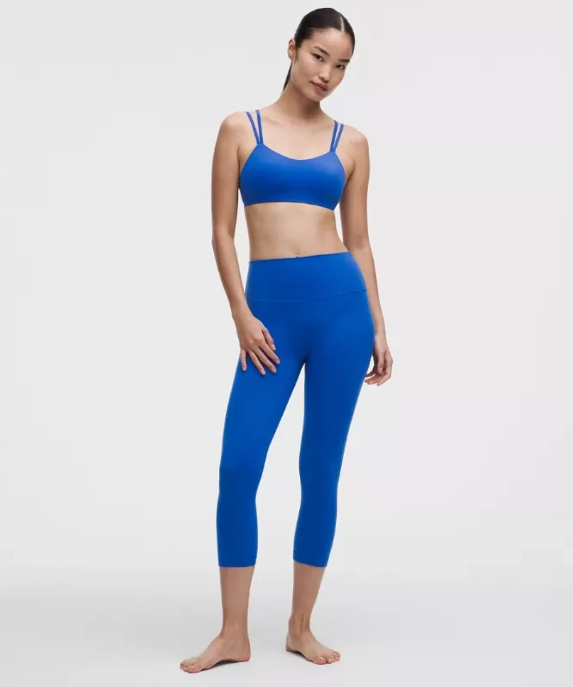 lululemon – Women's Align High-Rise Crop Leggings – 21" – Color Blue – Size 0