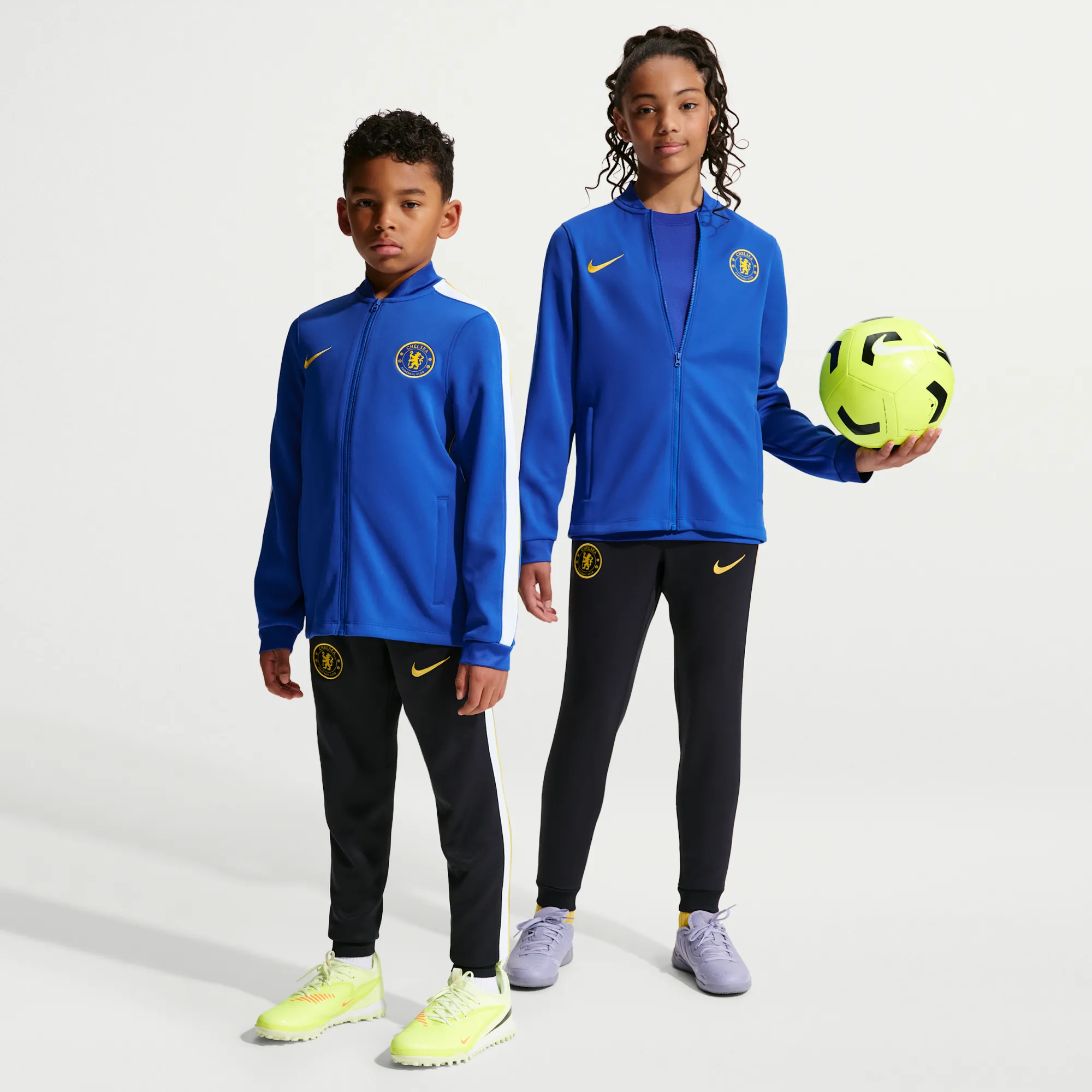 Nike Dri-FIT Football Knit Tracksuit - Blue