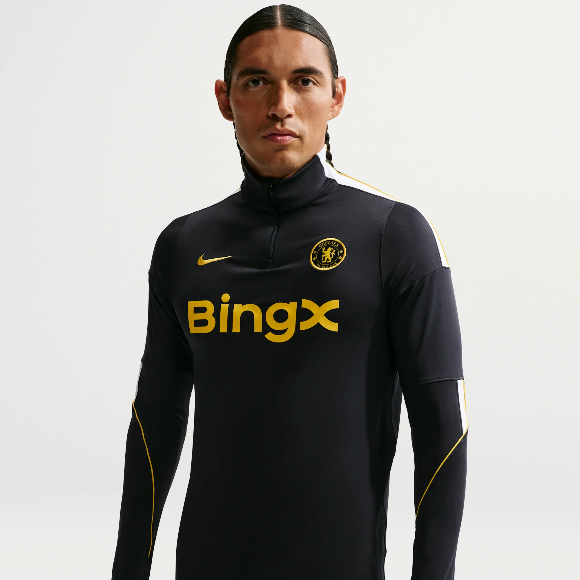 Chelsea F.C. Strike Men's Nike Dri-FIT Football Knit Drill Top - Blue