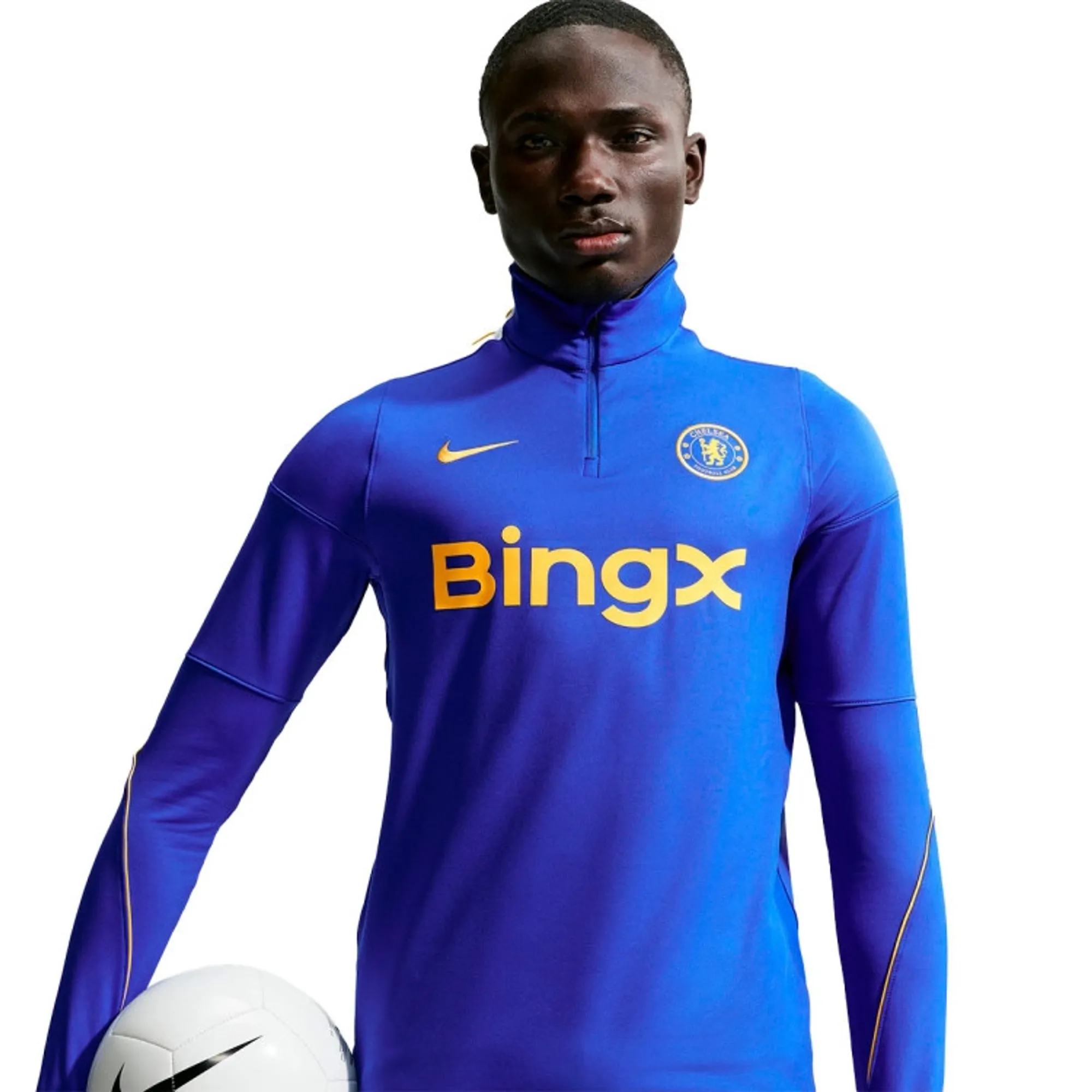 Chelsea Nike Strike Training Drill Top - Bright Blue