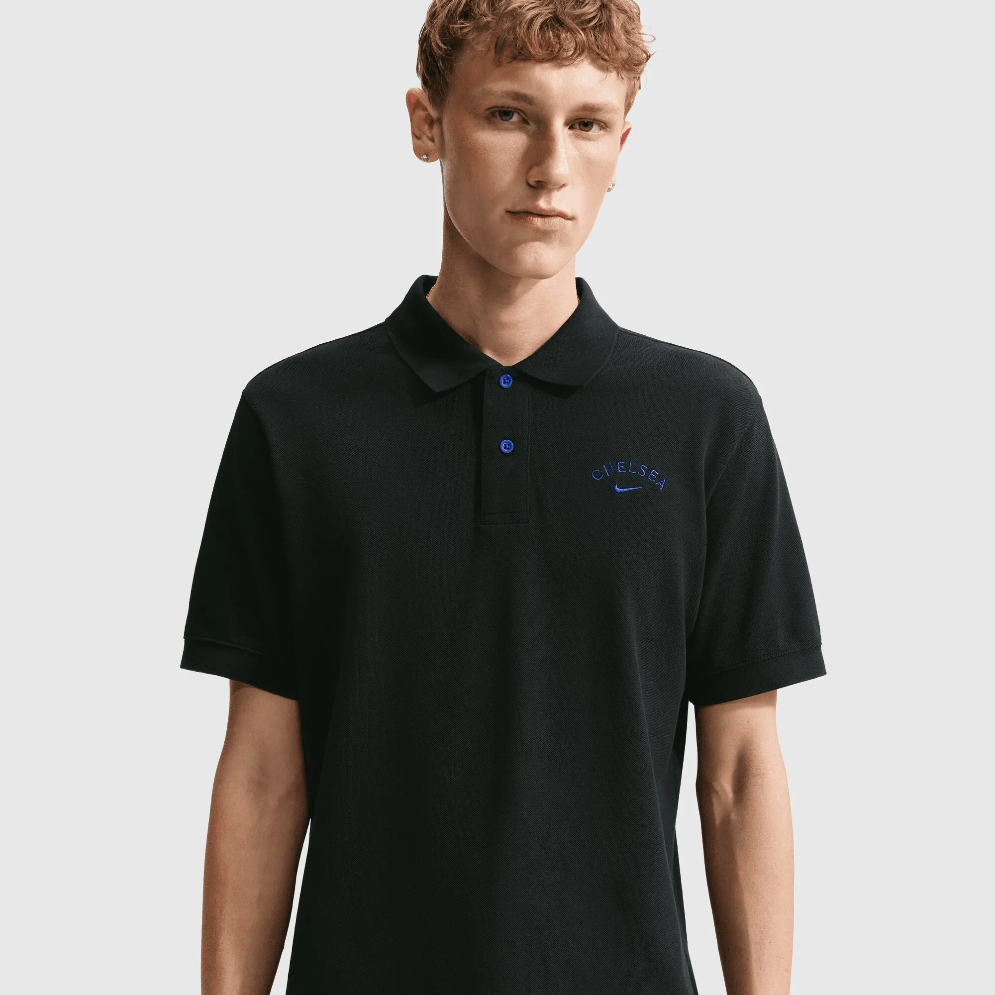 Chelsea Nike Polo - Black