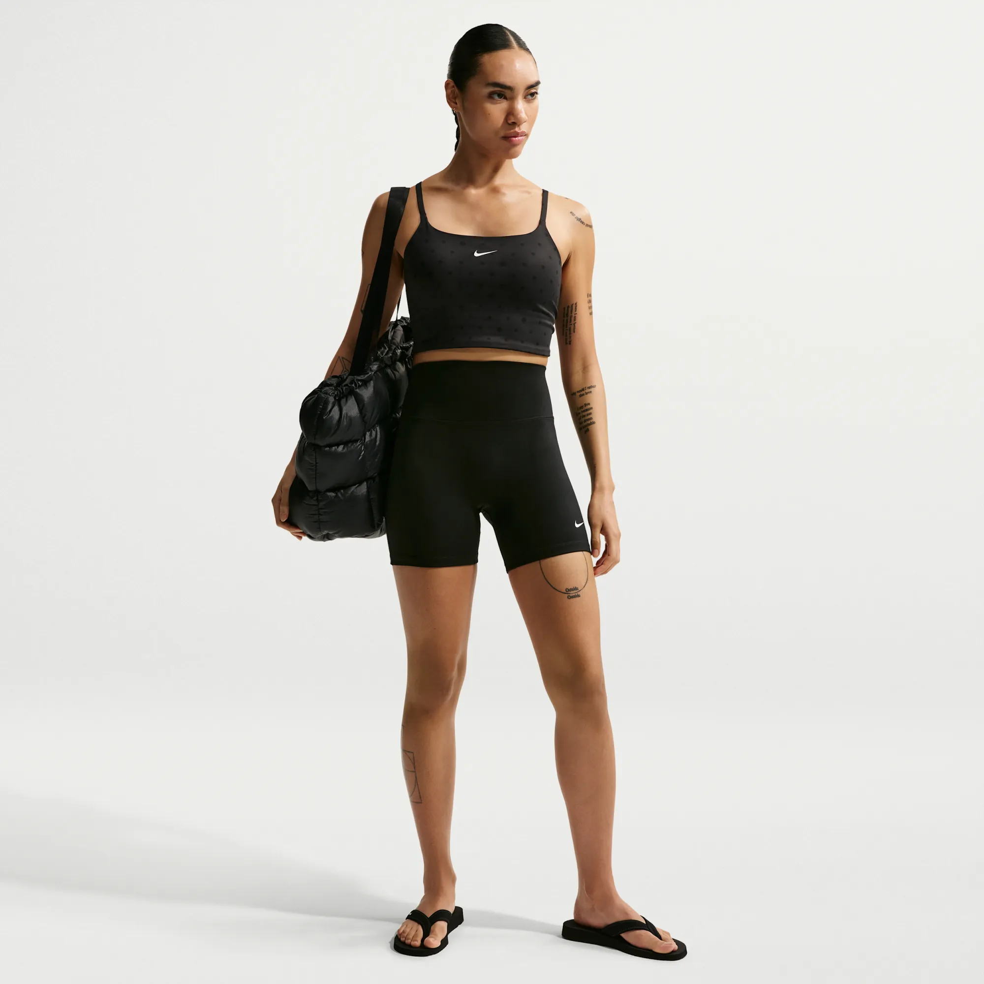 Nike One-13 Cm High Waist Short Leggings