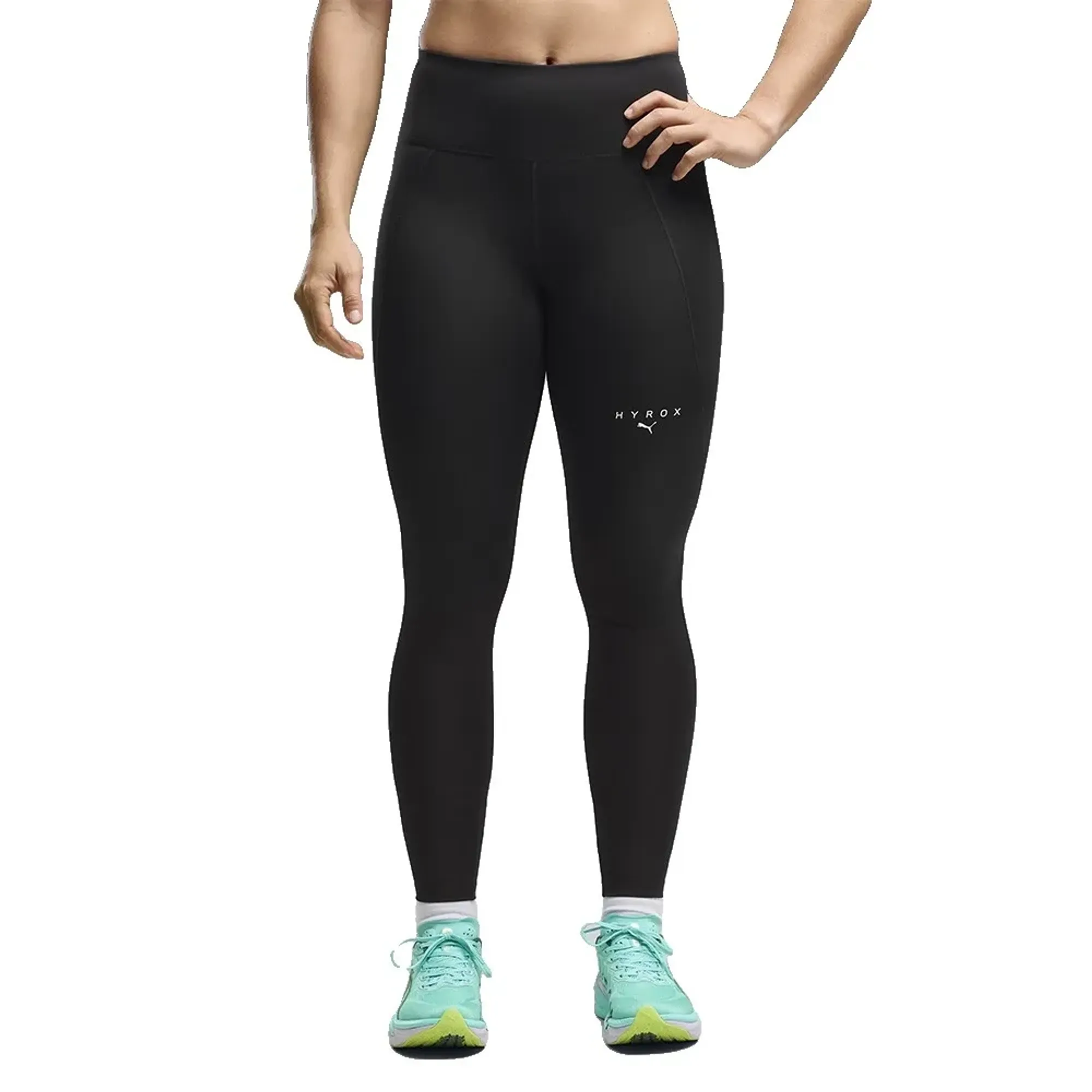 PUMA x HYROX Essentials Tights Women in Black | Size 3XL