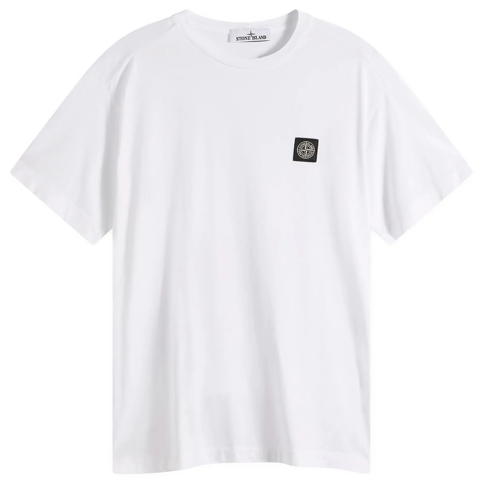 Stone Island Men's Patch Logo T-Shirt White
