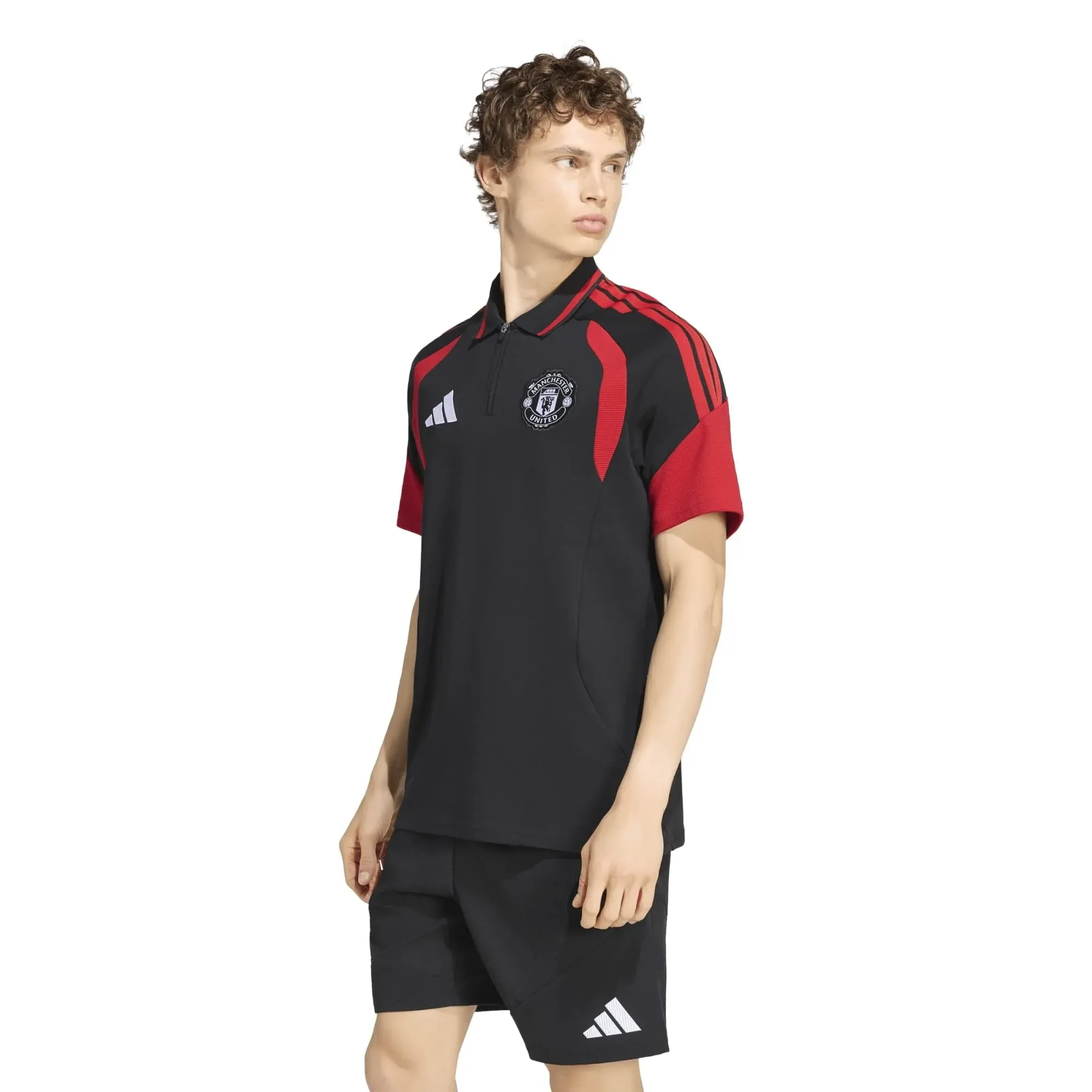 Manchester United 26/27 Training Tiro Polo Black