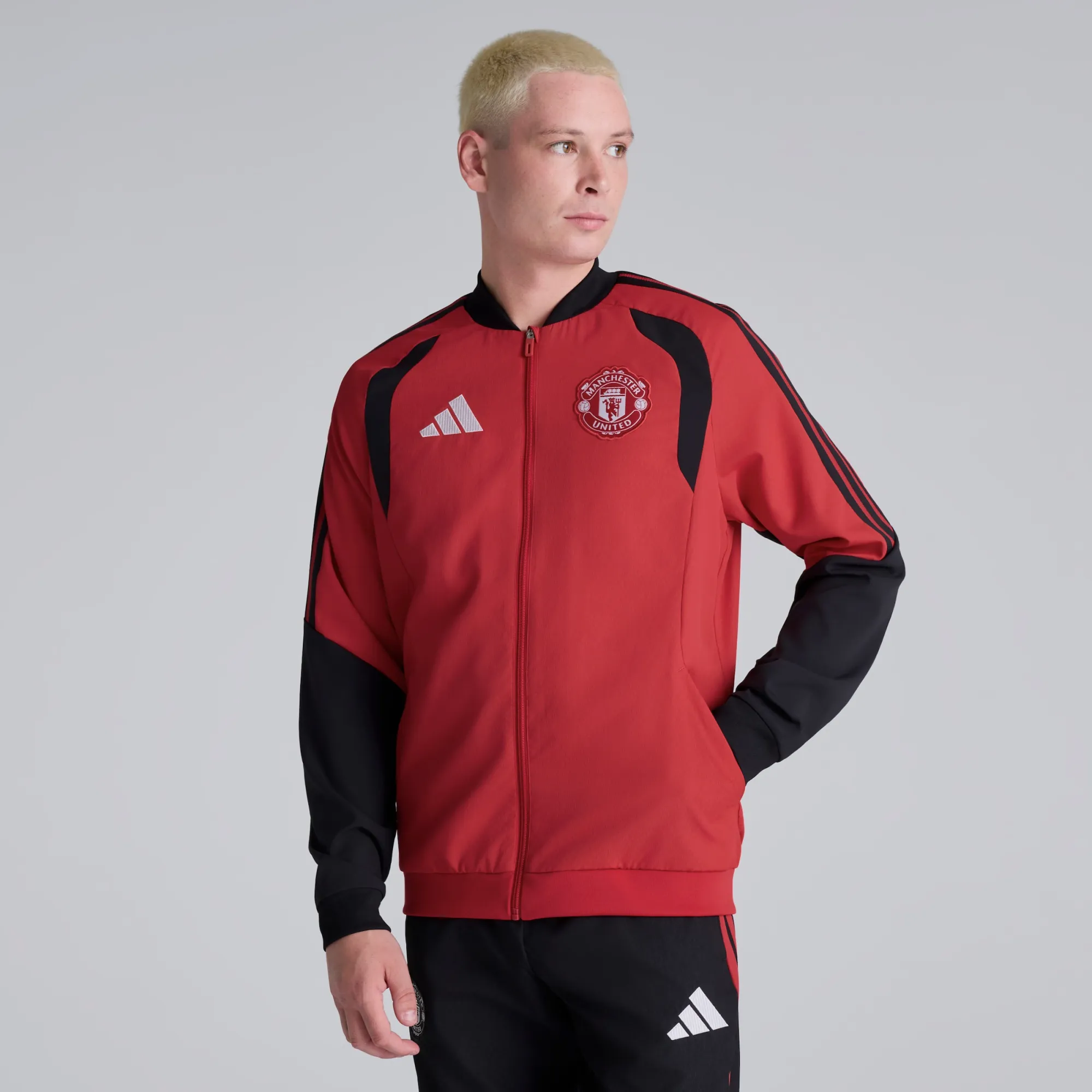 Manchester United 26/27 Training Tiro Presentation Jacket Red