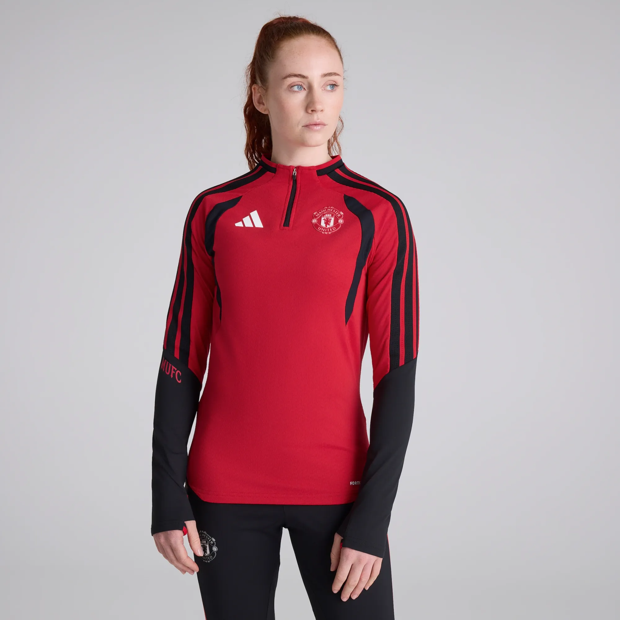 Manchester United Womens 26/27 Training Tiro Authentic Top Red