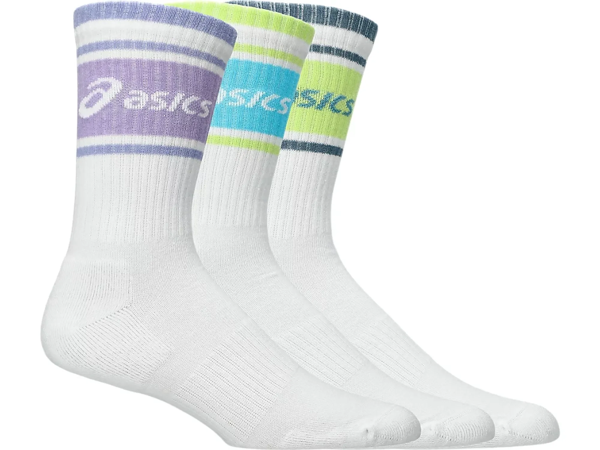 Asics Aeg 3 Pack Asics Logo Crew Sock
