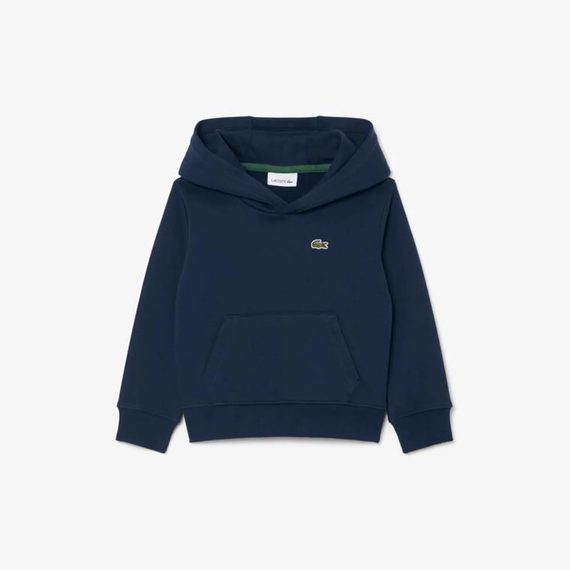 Lacoste Unisex Fleece Hoodie - Midnight Blue