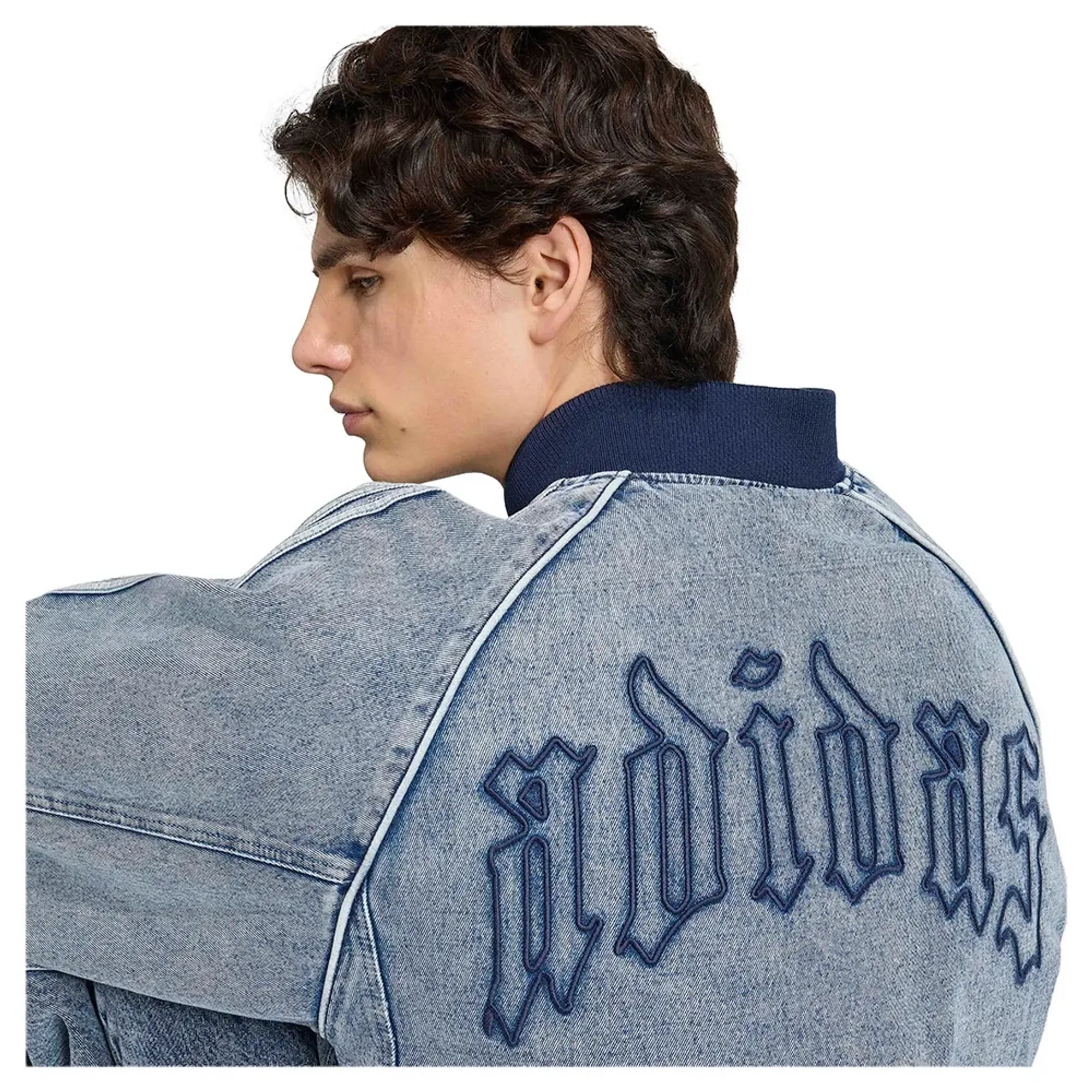 Adidas Originals Sst Track Denim Jacket | KQ6332 | FOOTY.COM