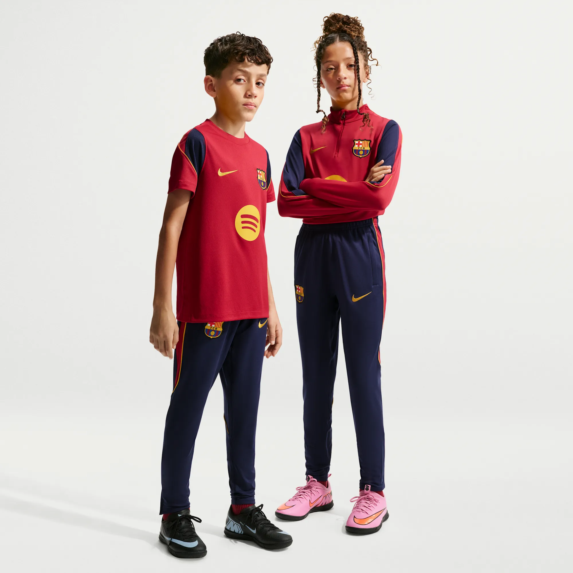 Nike Dri-FIT Football Knit Pants - Blue
