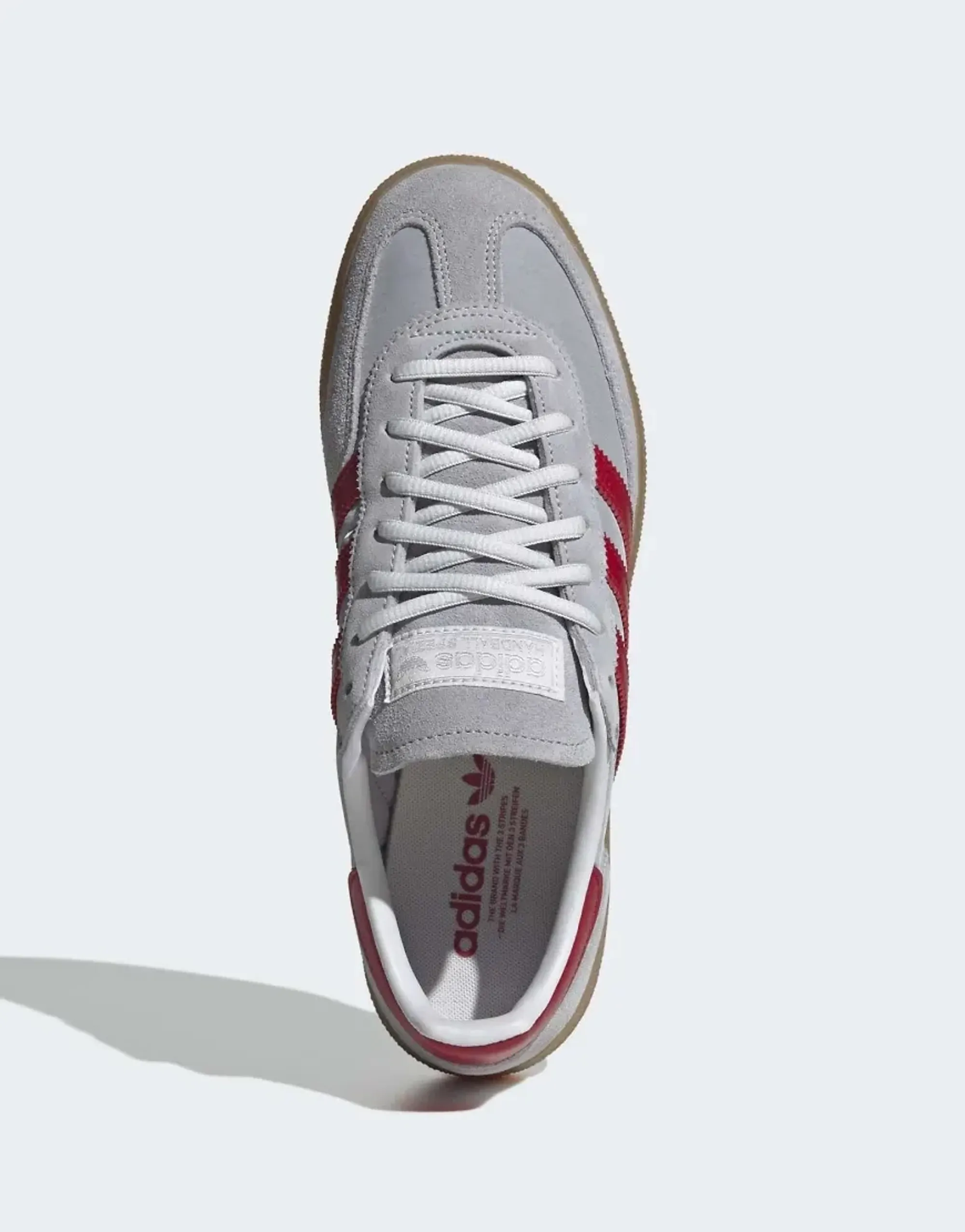 Adidas Originals Handball Spezial Shoes In Halo Silver / Team Victory