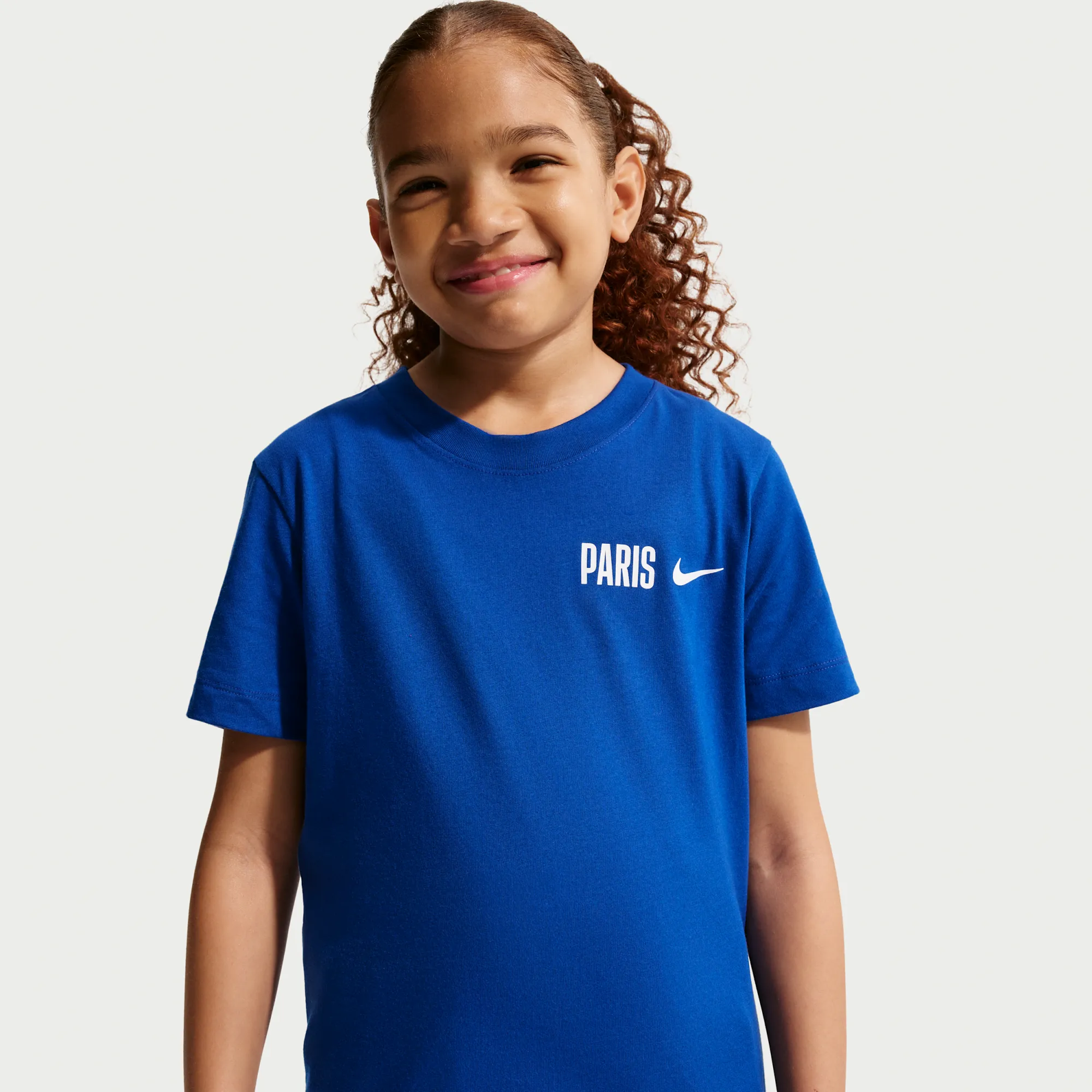 Paris Saint-Germain Older Kids' Nike Football T-shirt - Blue