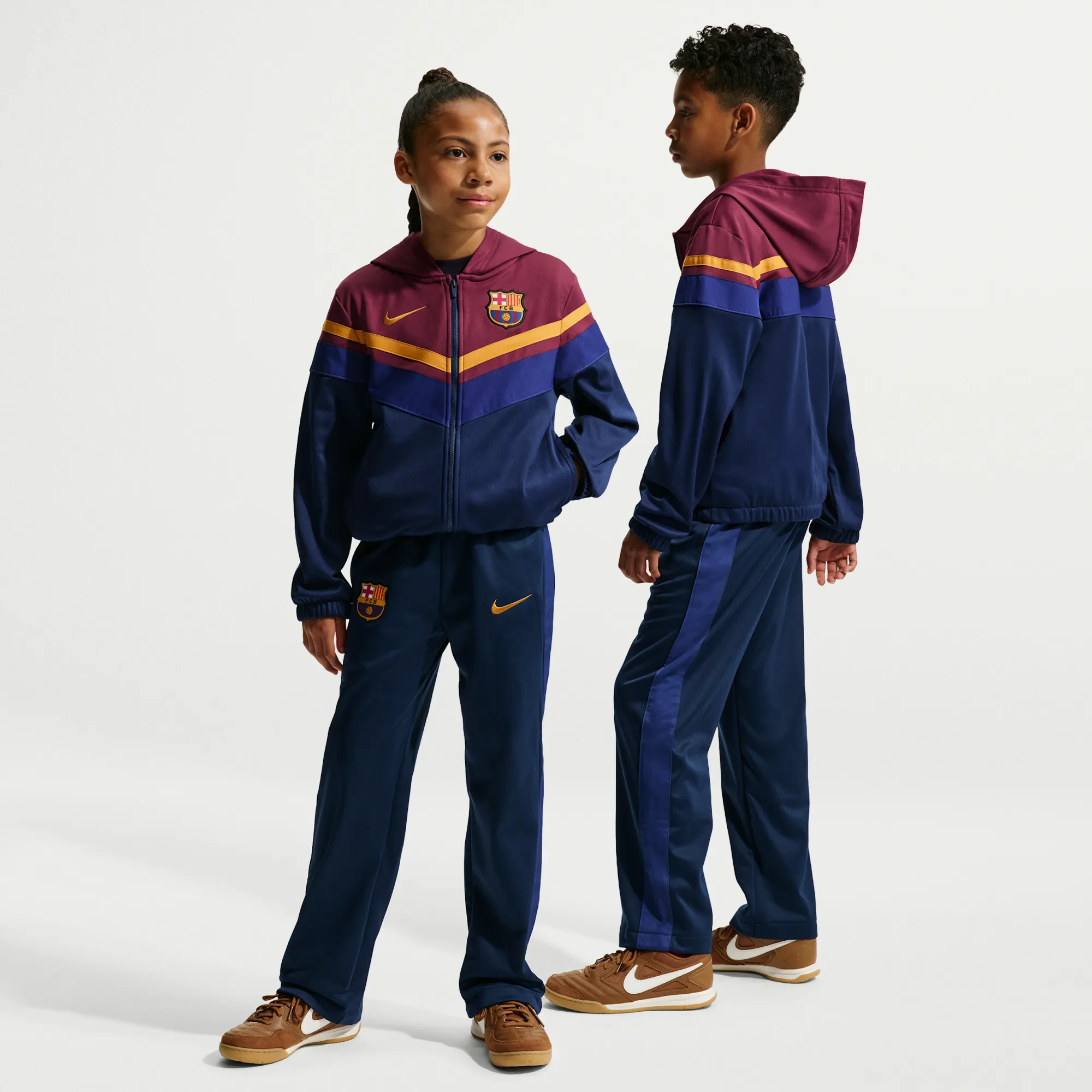 Nike Dri-FIT Football Hooded Tracksuit - Red