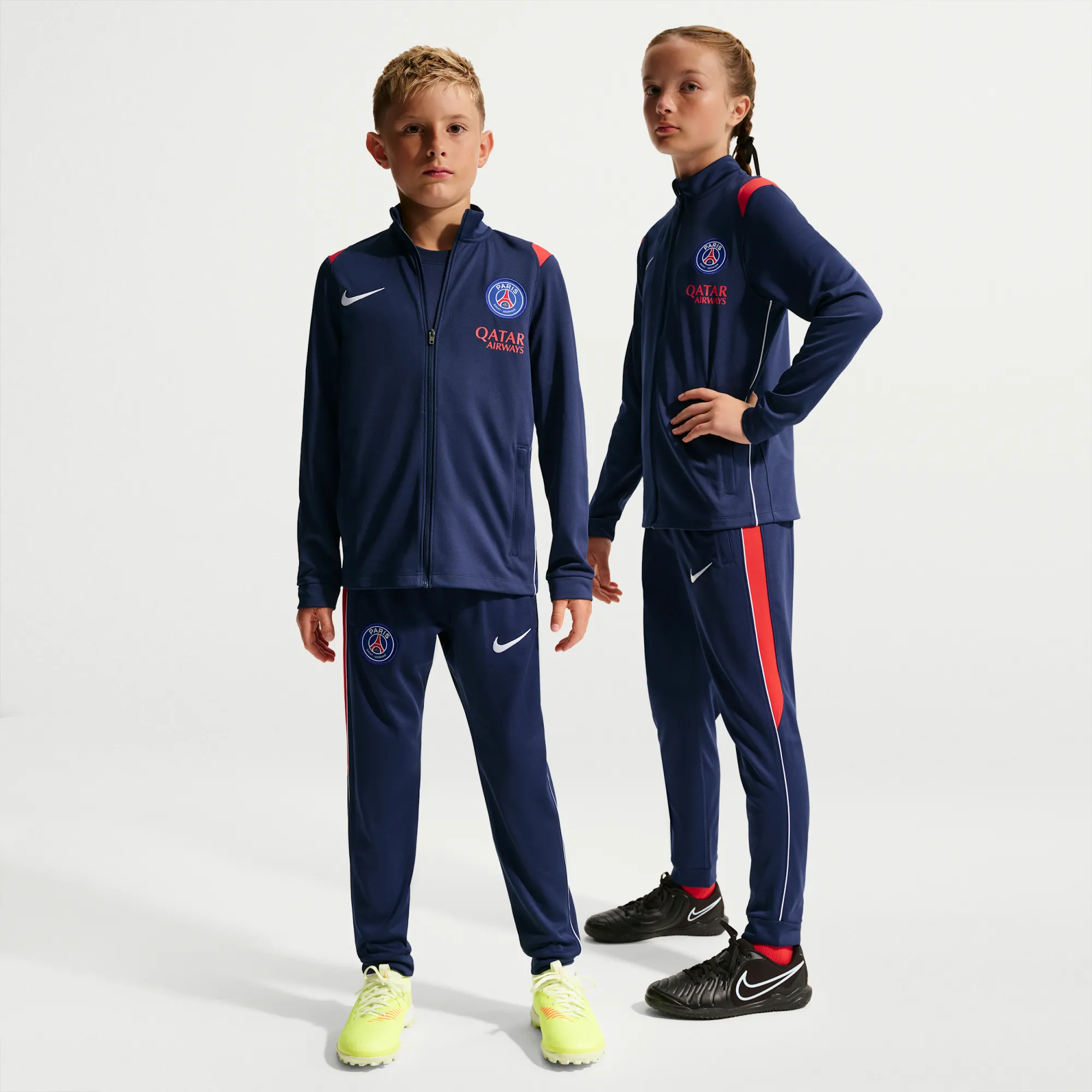 Nike Dri-FIT Football Knit Tracksuit - Blue