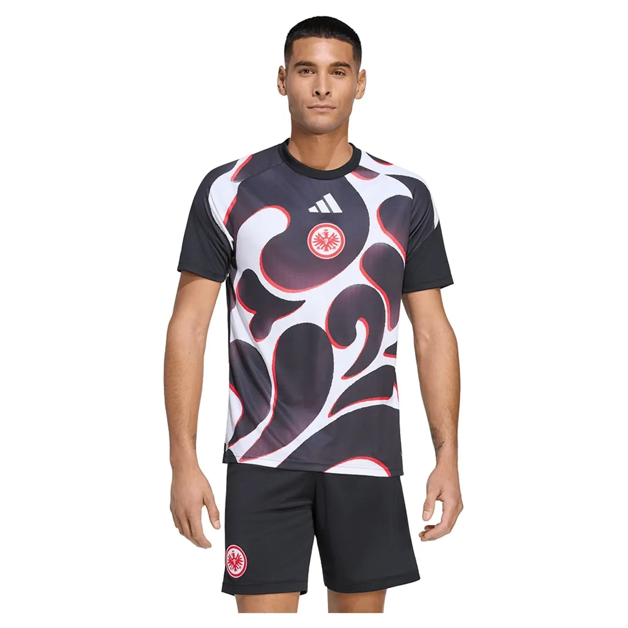 Adidas Eintracht Frankfurt 26/27 Jersey Presentation Short Sleeve T-shirt