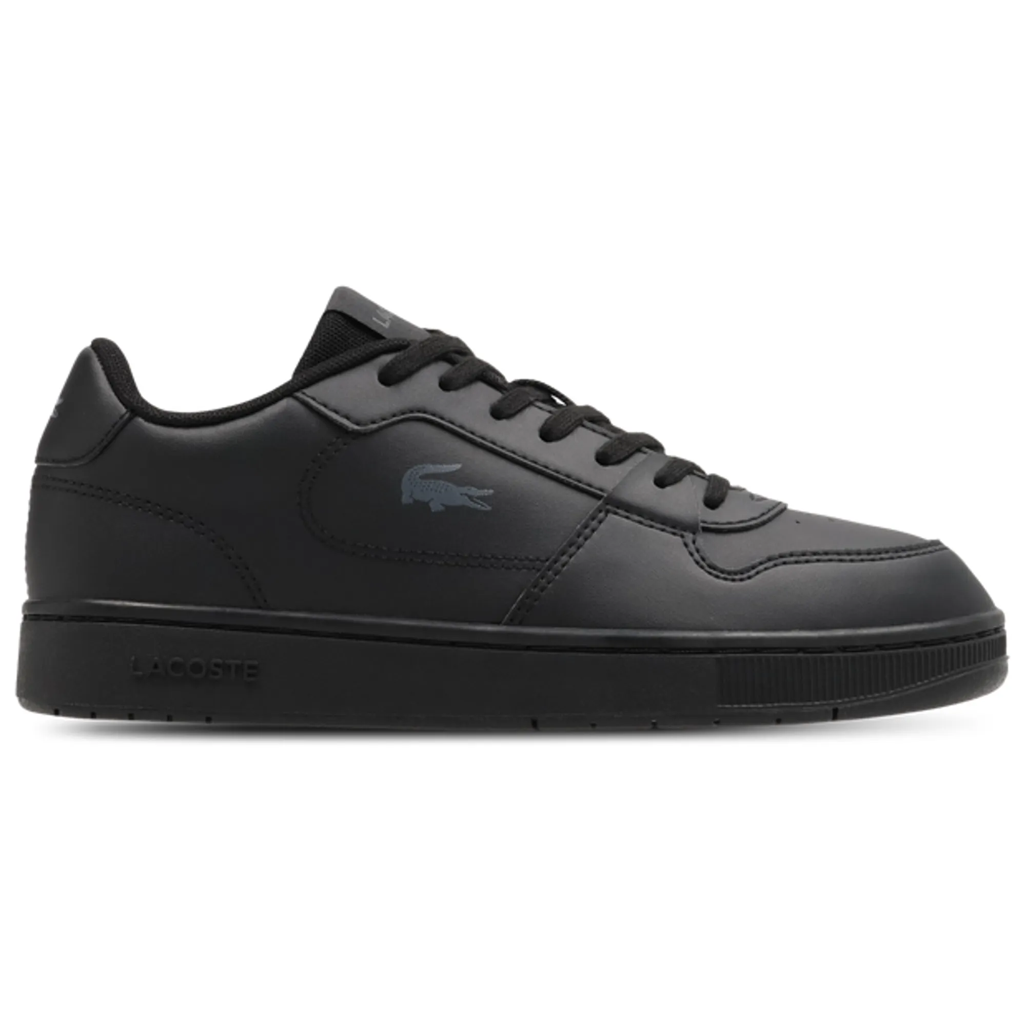 Lacoste Junior's Court Ace Sneakers - Black