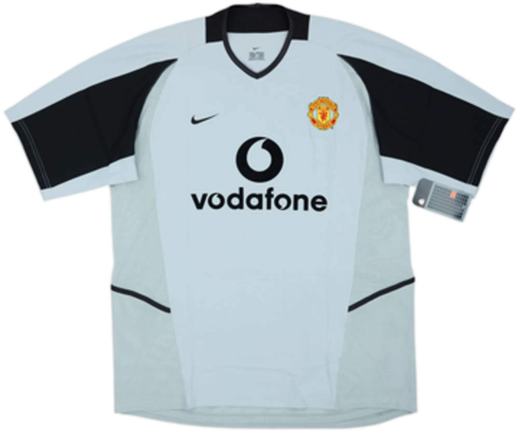 2002-04 Manchester United Player Issue GK S/S Shirt Barthez #1 (L)