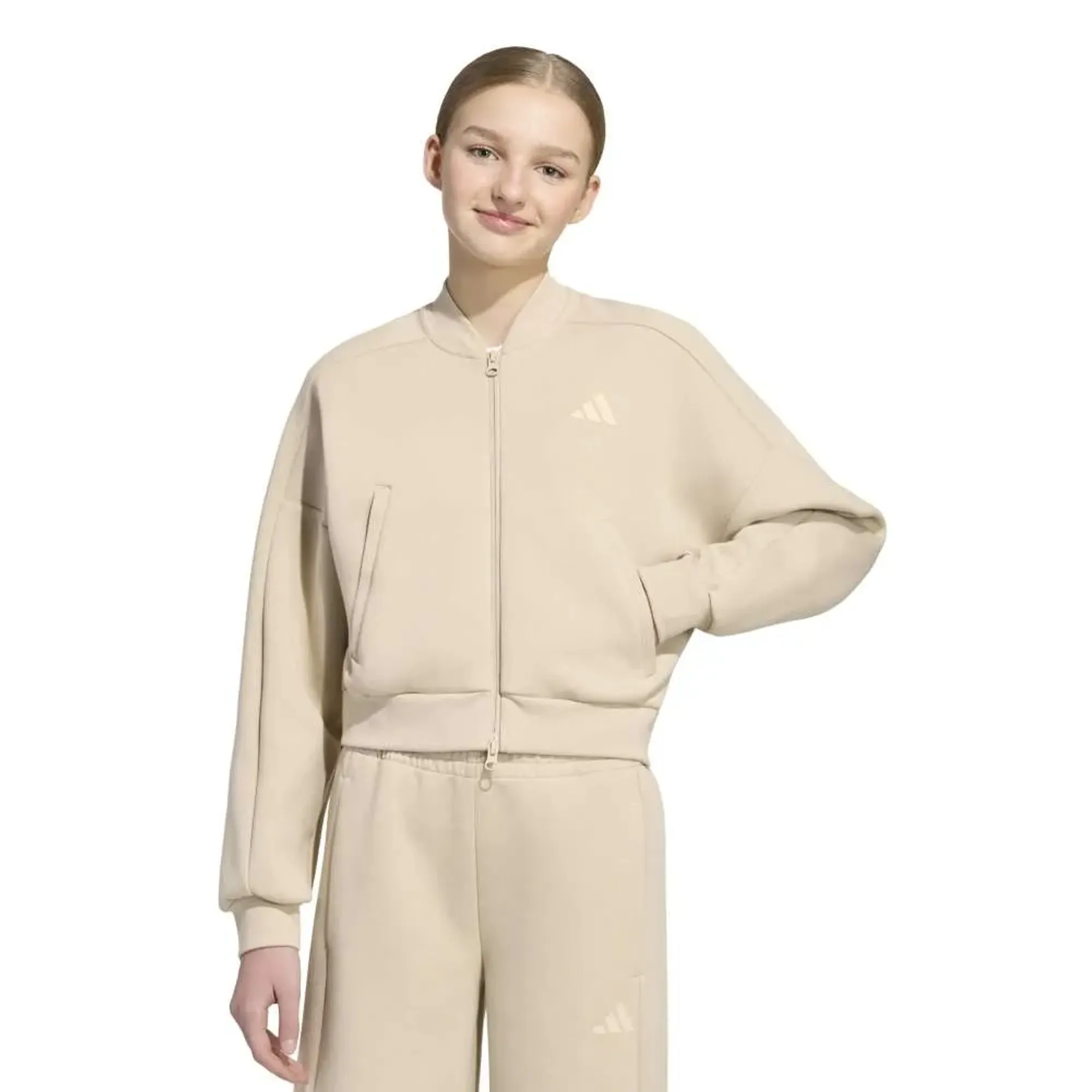Adidas Future Icons 3 Stripes Full Zip Sweatshirt