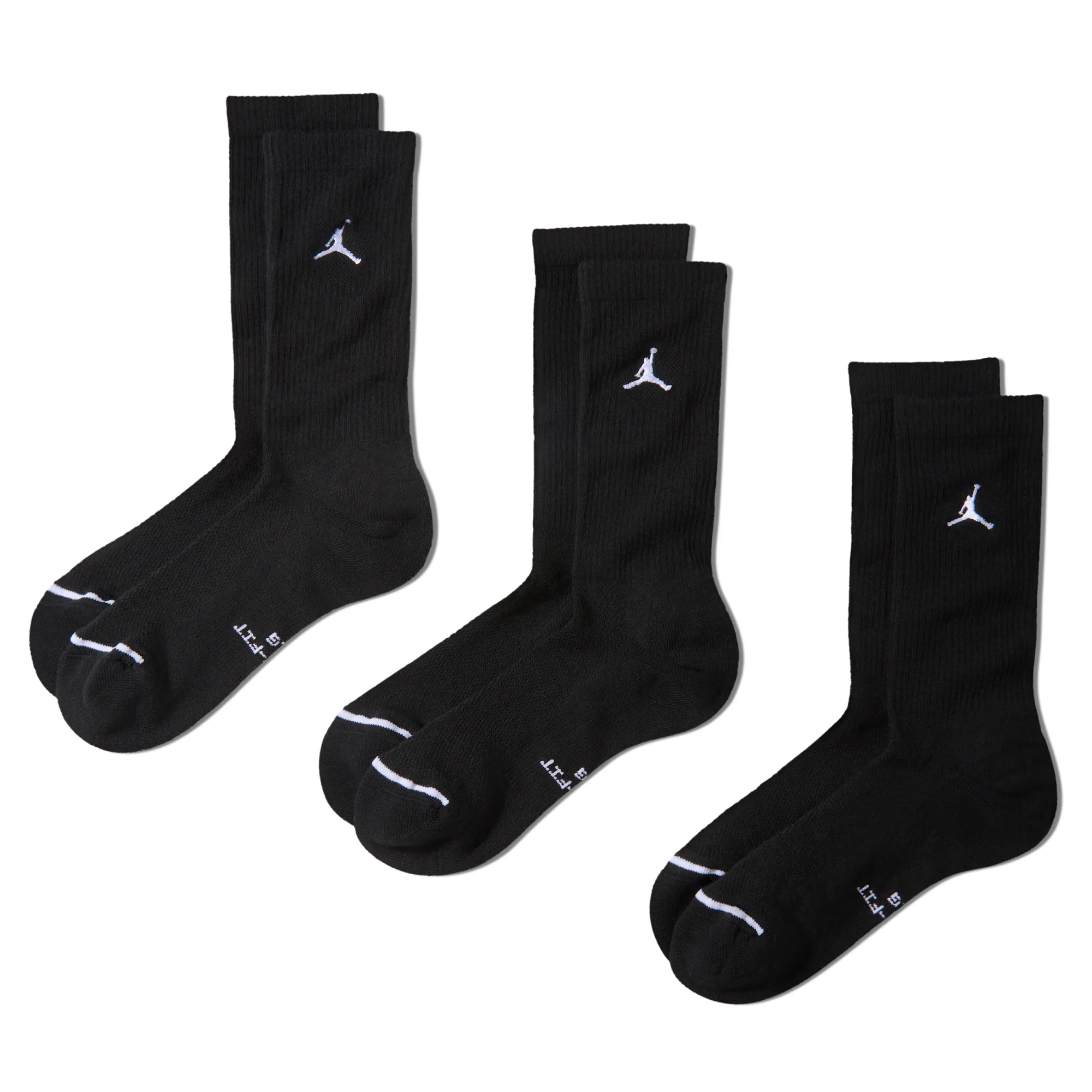 Nike Jordan Everyday Crew Socks - Black