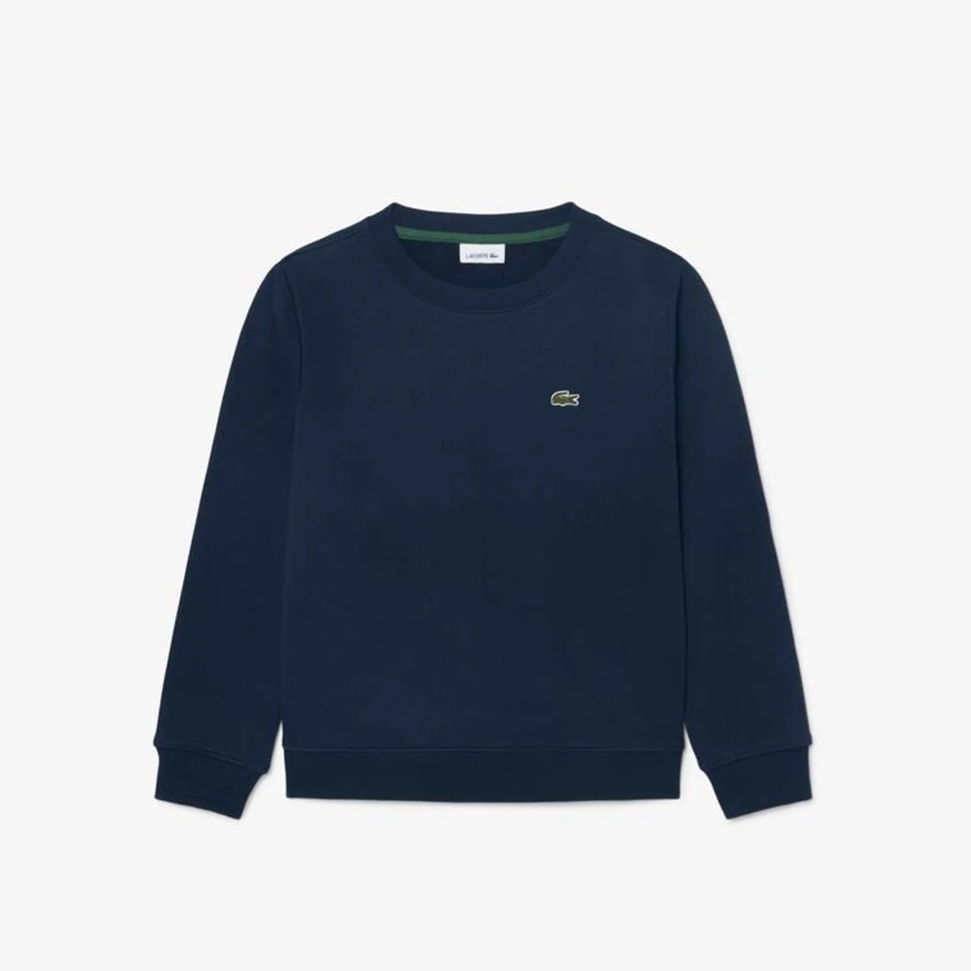 Lacoste Unisex Fleece Crew Neck Sweatshirt - Midnight Blue