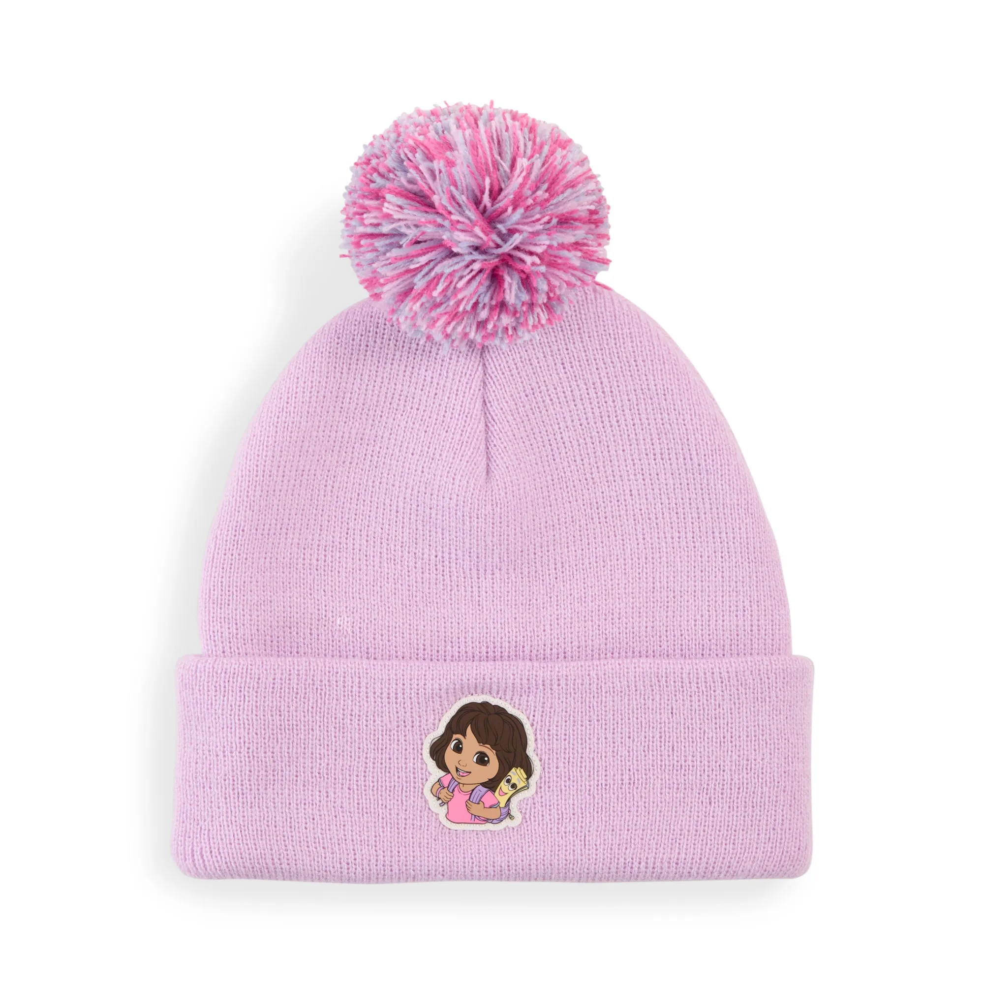 PUMA x DORA THE EXPLORER Mid Crown Pom Beanie Kids in Pink | Size Kids