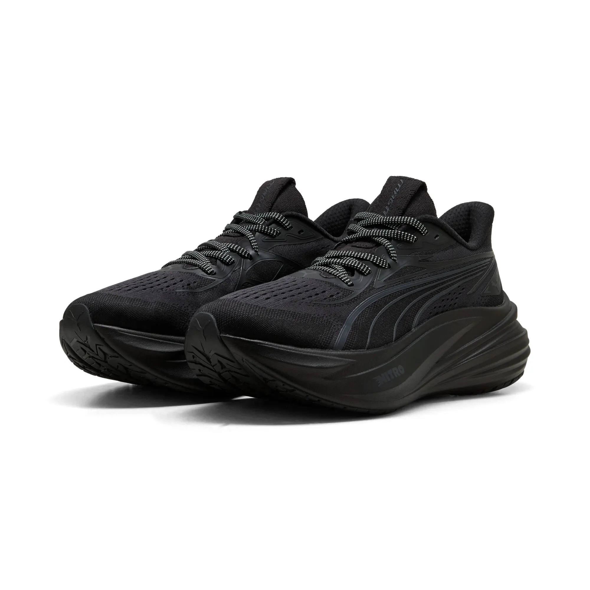 PUMA MagMax NITRO 2 Running Shoes Men in Black | Size 10