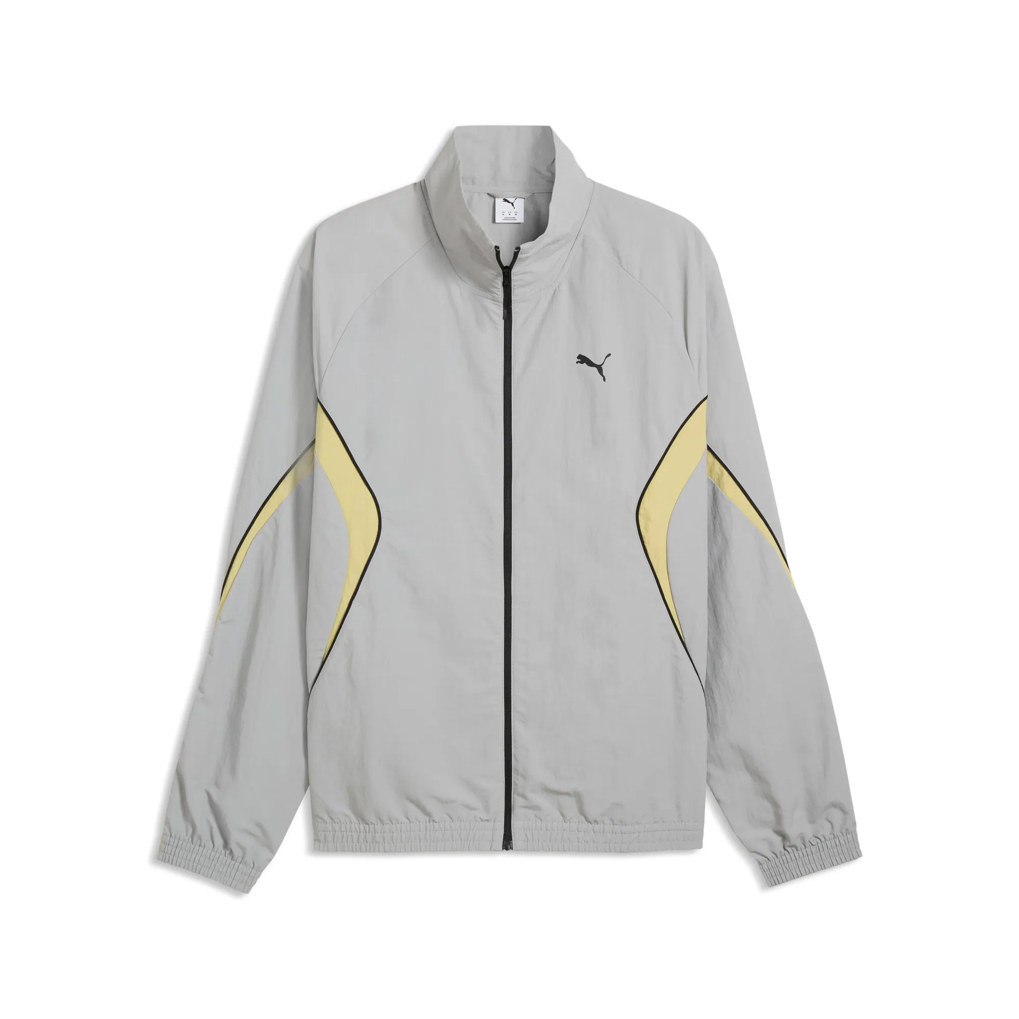 PUMA Sport Relaxed Track Jacket Men in Gray | Size Large