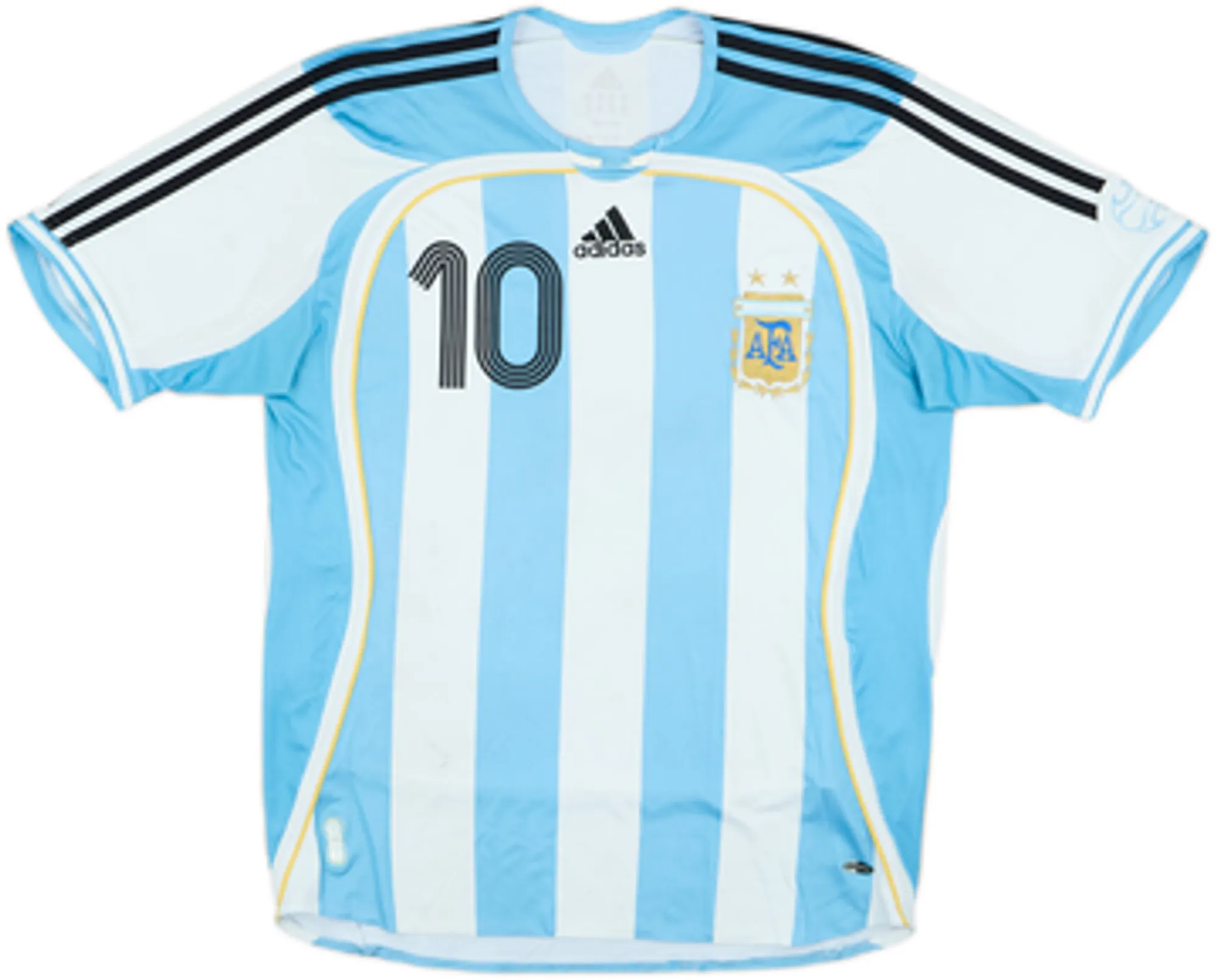 2005-07 Argentina Home Shirt Riquelme #10 - 5/10 - (M)