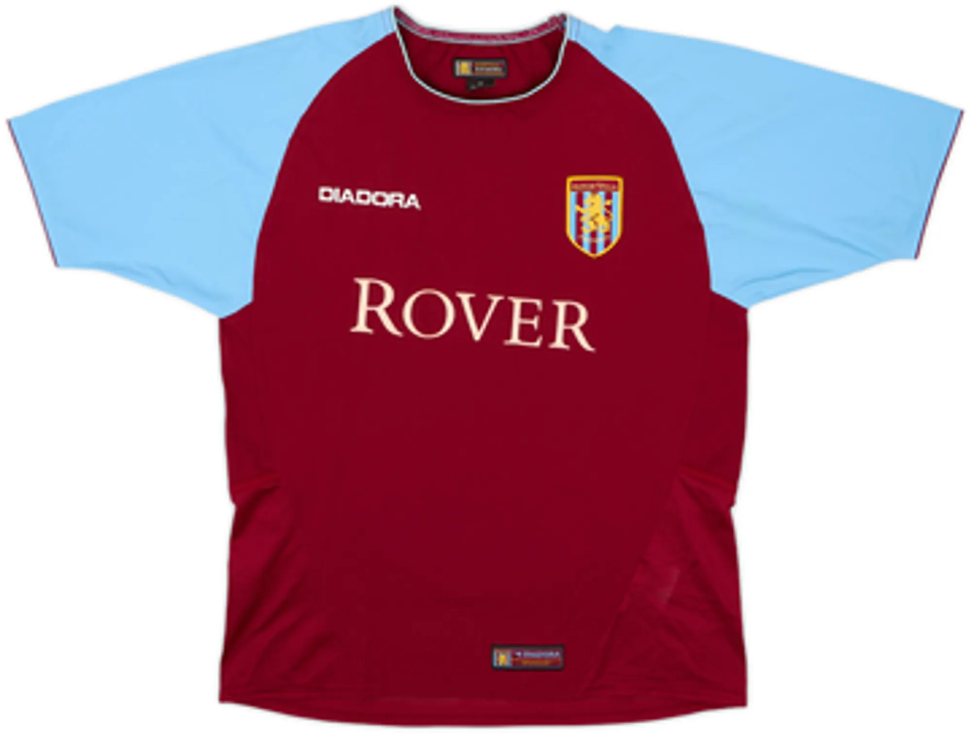 2003-04 Aston Villa Home Shirt Mellberg #4 - 6/10 - (XL.Boys)