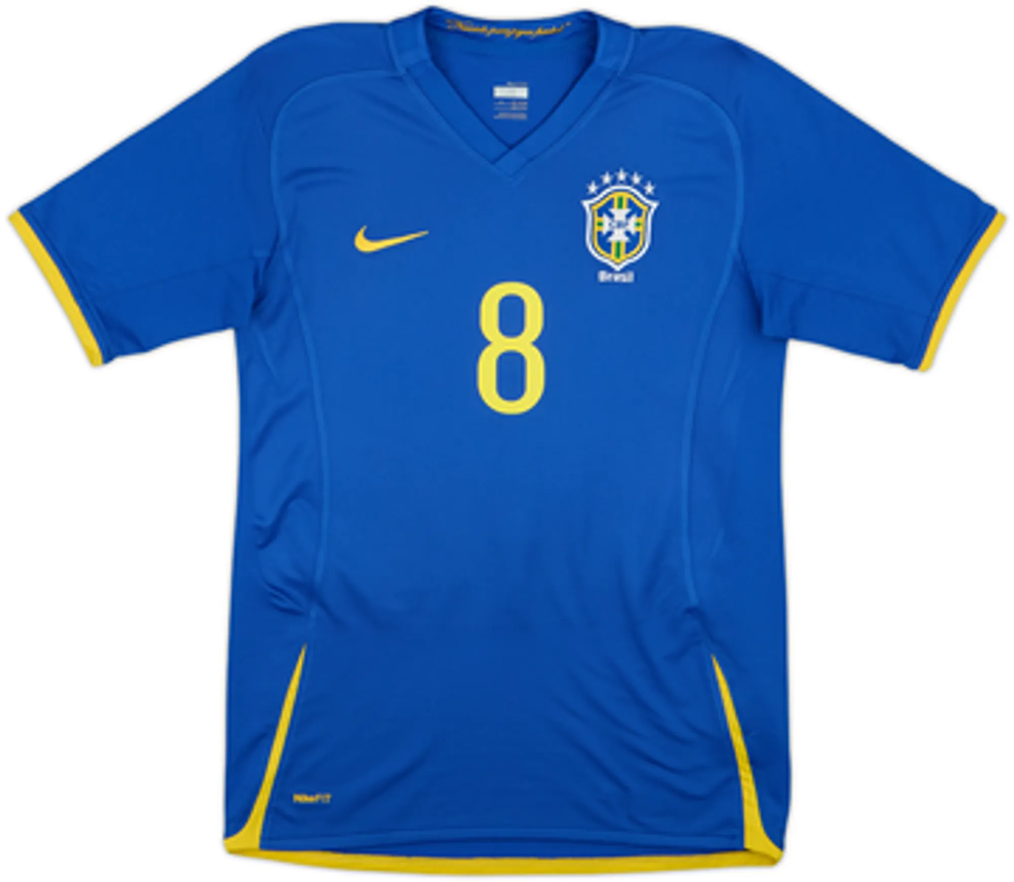 2008-10 Brazil Away Shirt Kaka #8 - 9/10 - (XL.Boys)