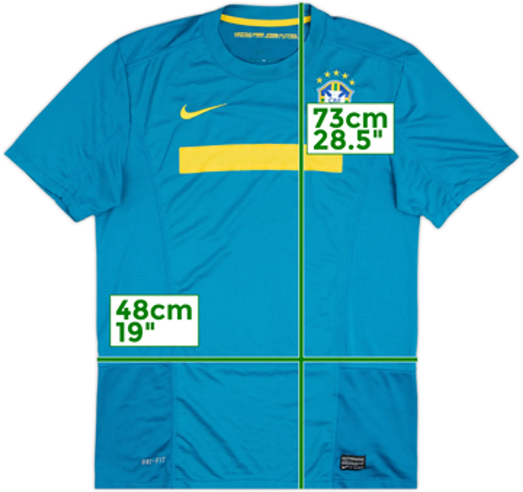 2011 Brazil Away Shirt - 7/10 - (M)