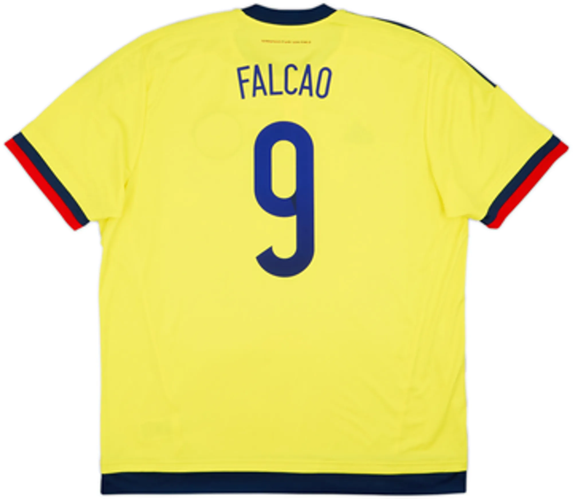 2015 Colombia Copa América Home Shirt Falcao #9 - 8/10 - (S