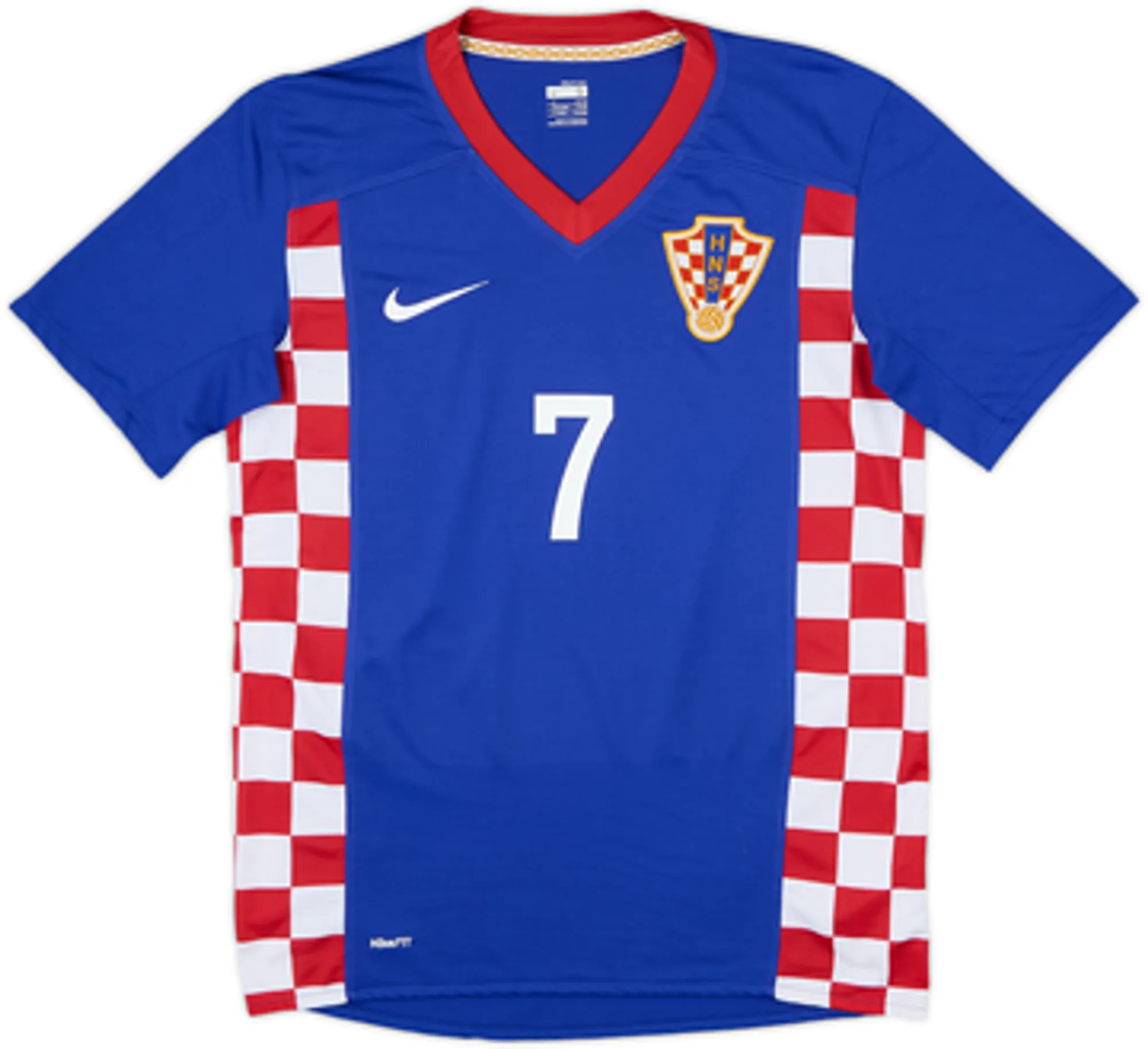 2007-09 Croatia Away Shirt Rakitic #7 - 9/10 - (S)