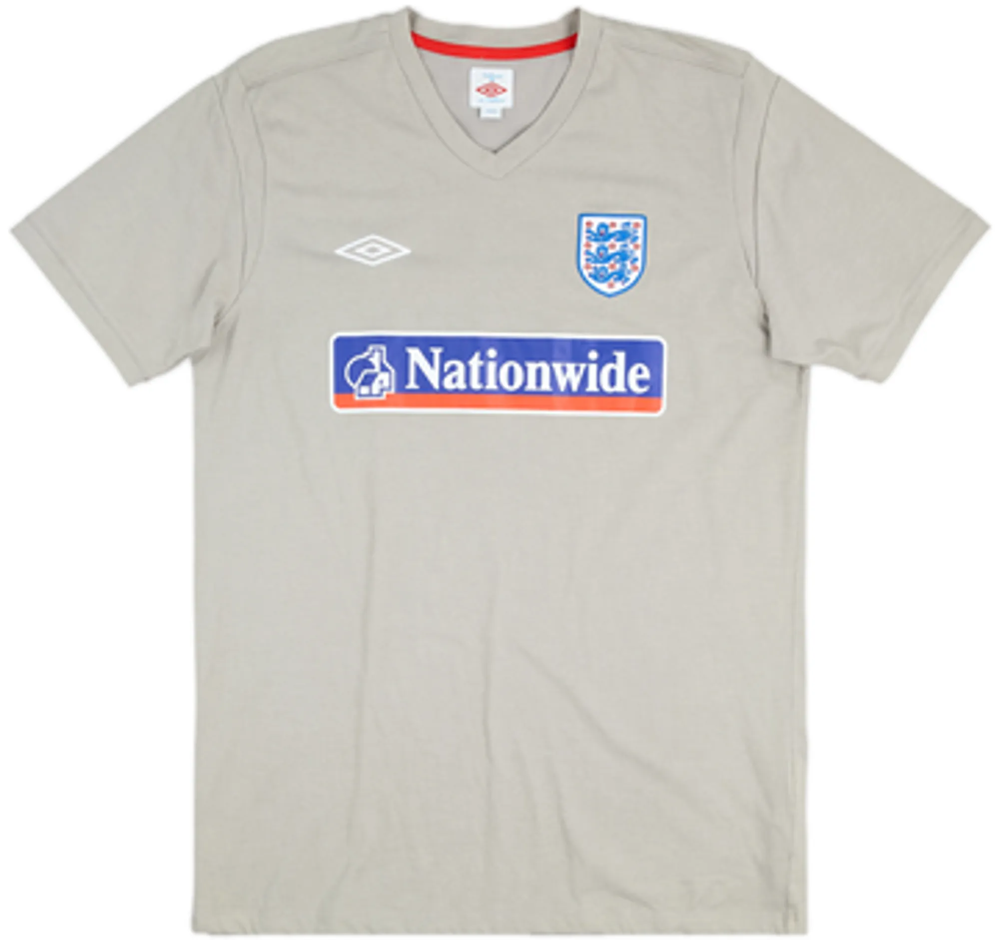 2009-10 England Umbro Cotton Tee - 8/10 - (L)