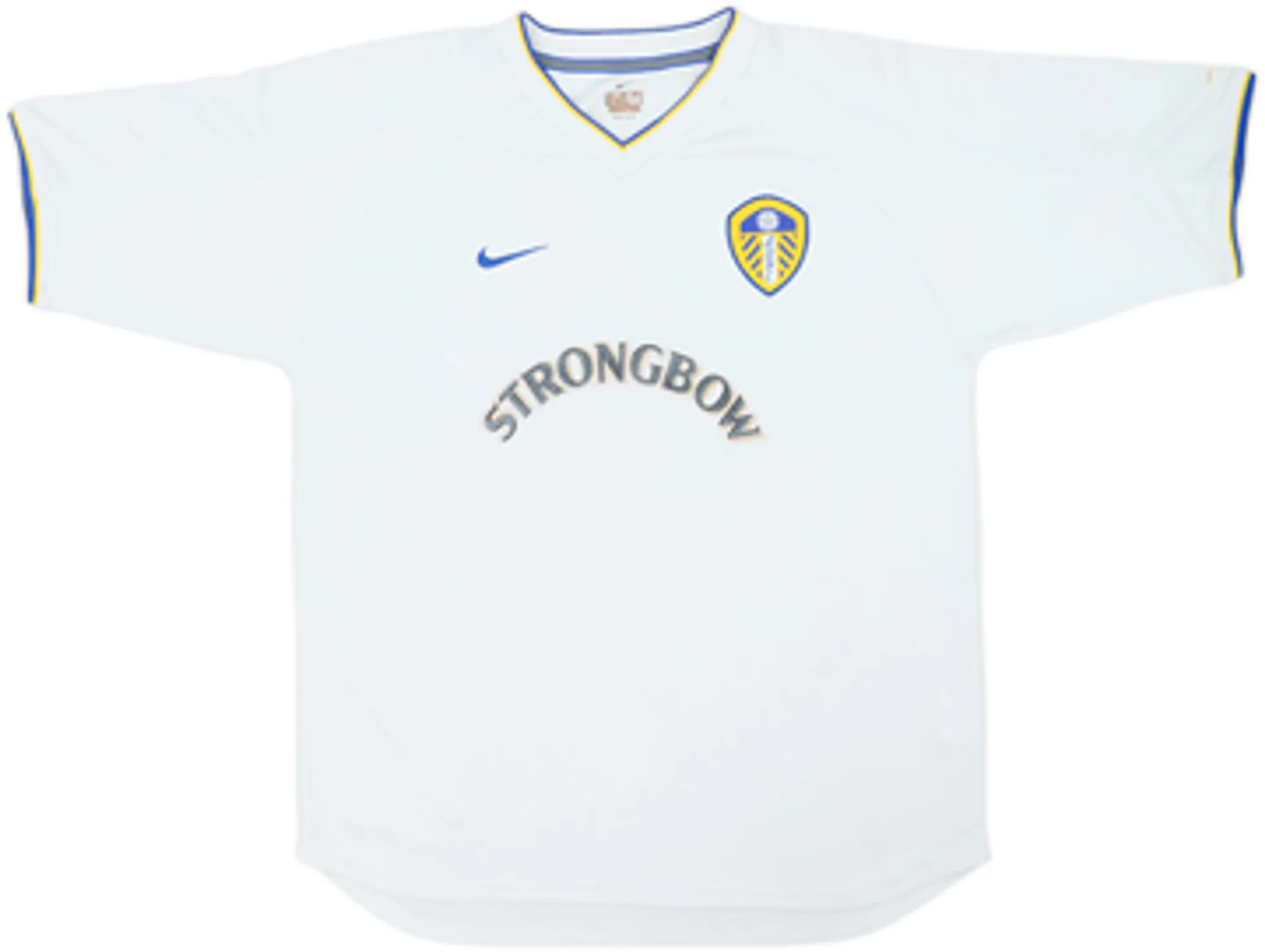 2000-02 Leeds United Home Shirt Viduka #9 - 5/10 - (XL.Boys)