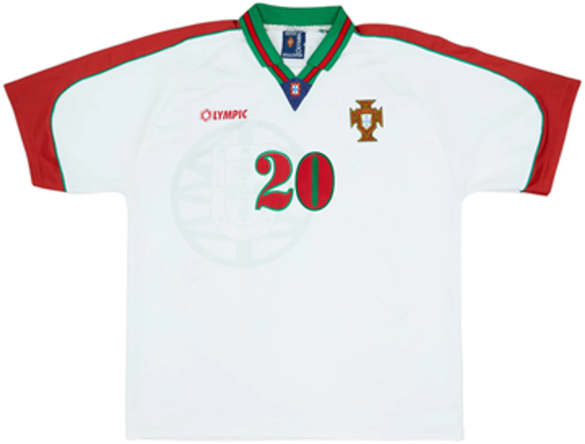 1996-97 Portugal Away Shirt Figo #20 - 8/10 - (XXL)