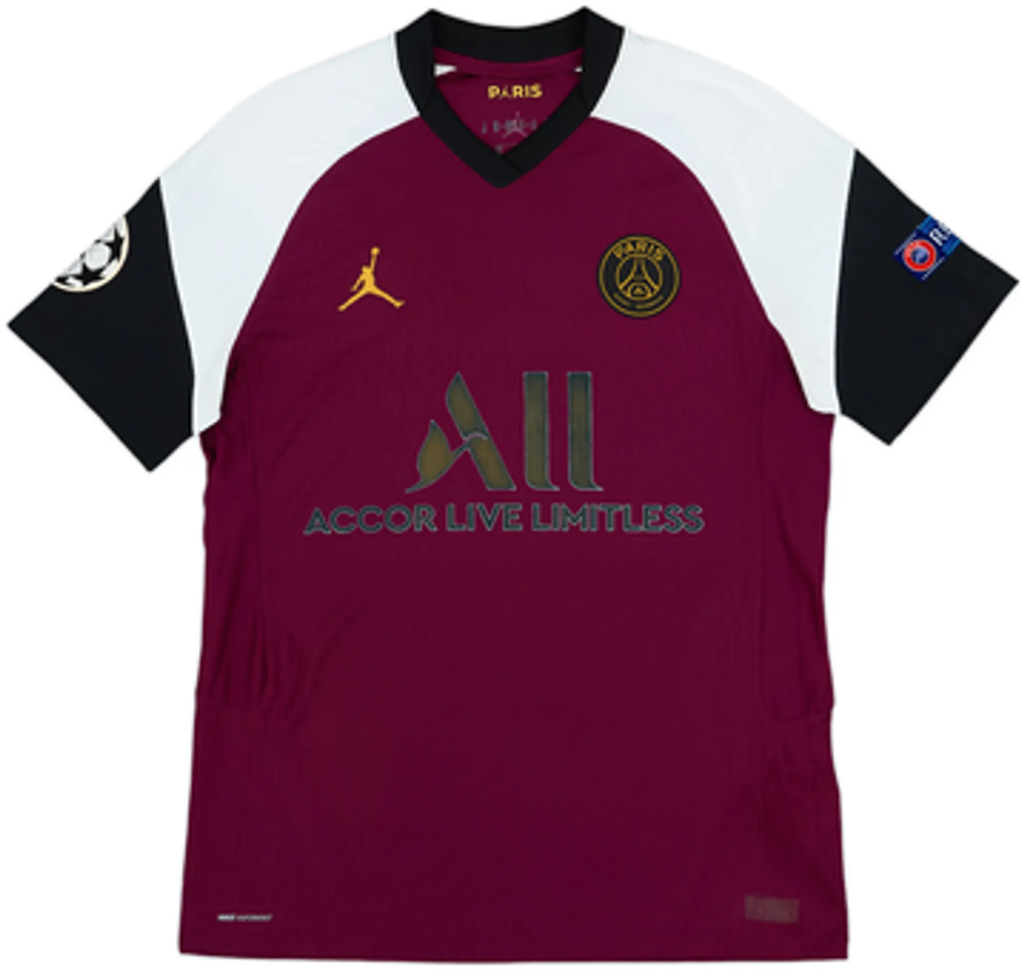 2020-21 Paris Saint-Germain Authentic Third Shirt Kean #18 - 6/10 - (M)