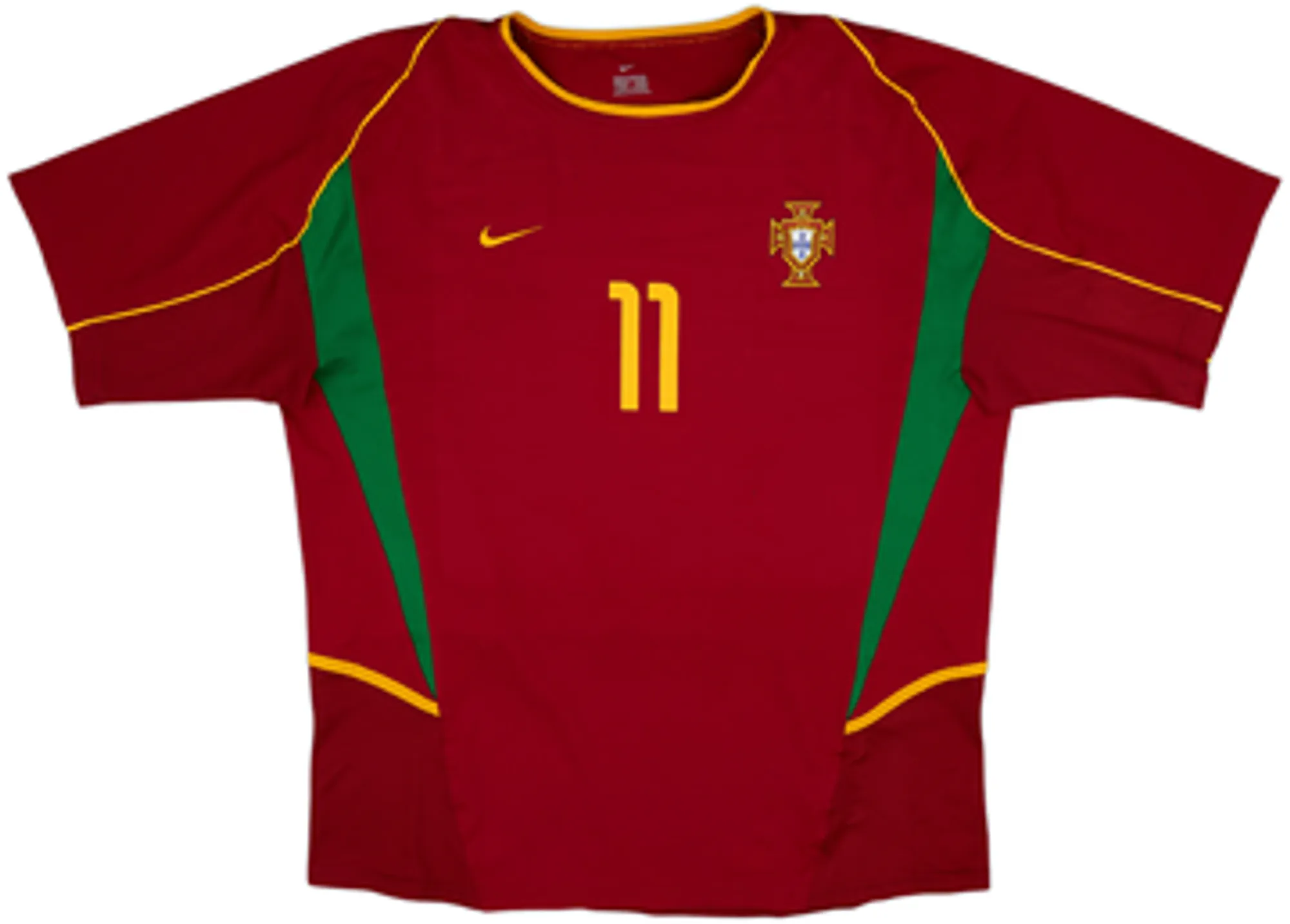 2002-04 Portugal Home Shirt C.Ronaldo #11EL