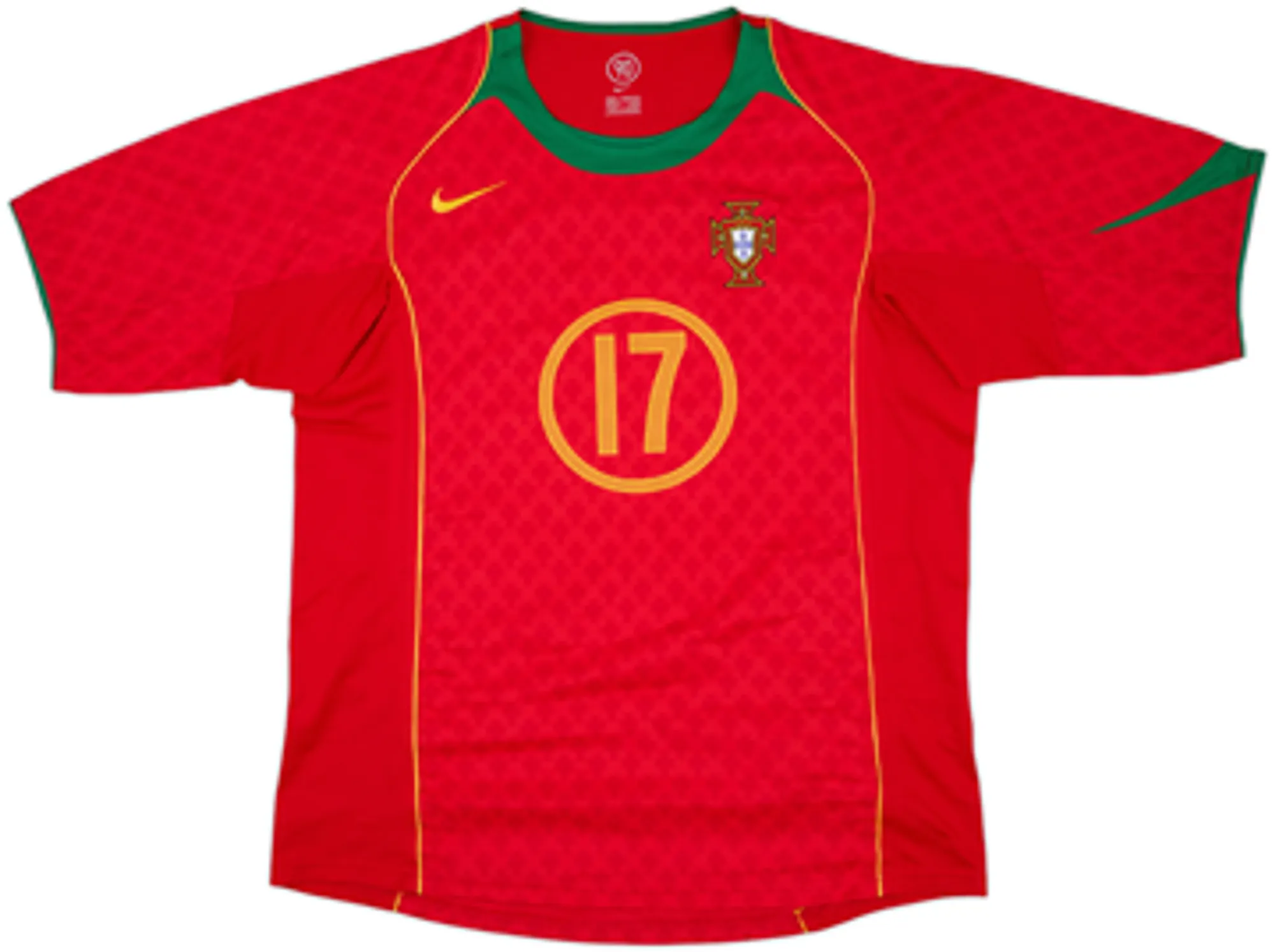 2004-06 Portugal Home Shirt C.Ronaldo #17EL